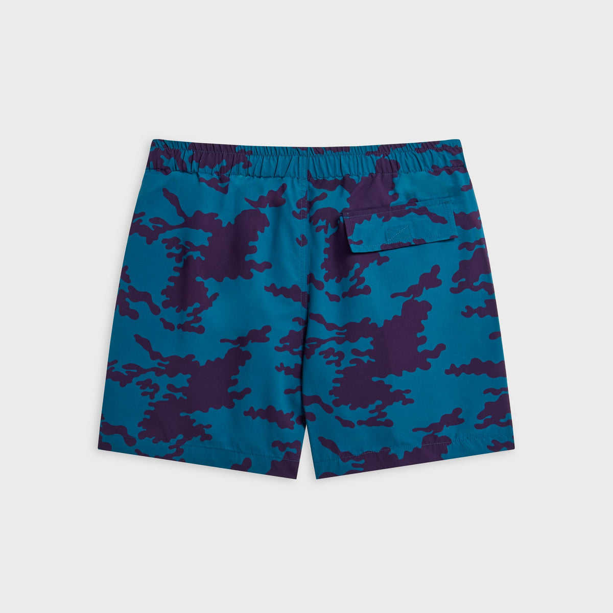 by Parra Purple Camo Man Swim Short - Blue