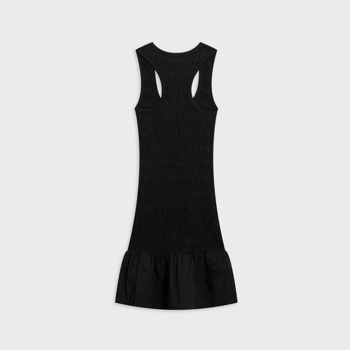 Peachy Den Deba Shirred Dress - Onyx