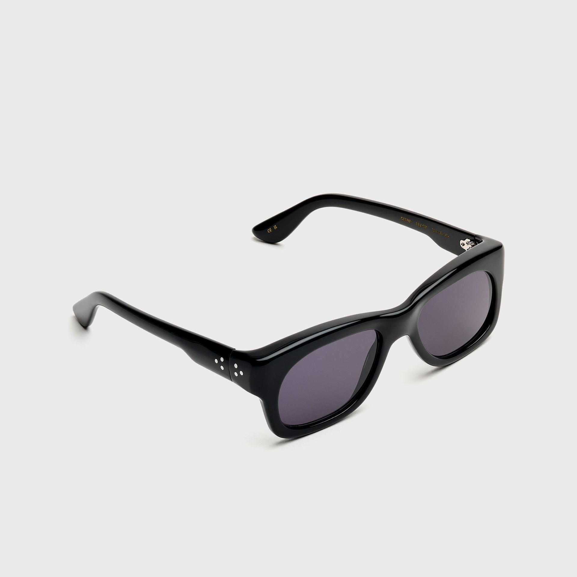 Port Tanger Ihya Acetate Sunglasses - Black