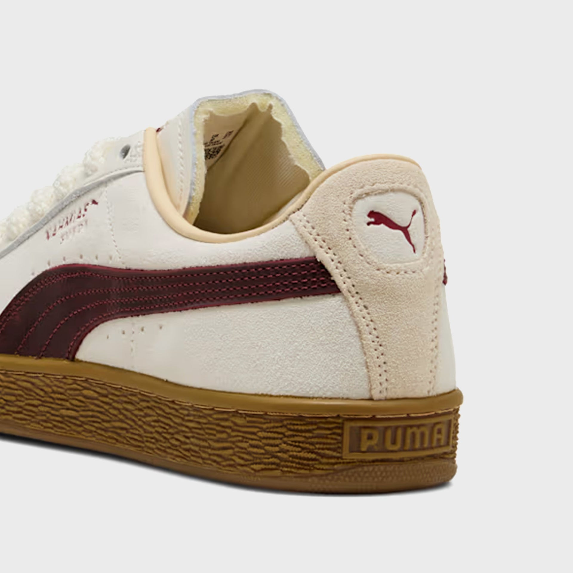 PUMA x NAHMIAS Suede - Warm White / Archive Gold / For All Time Red