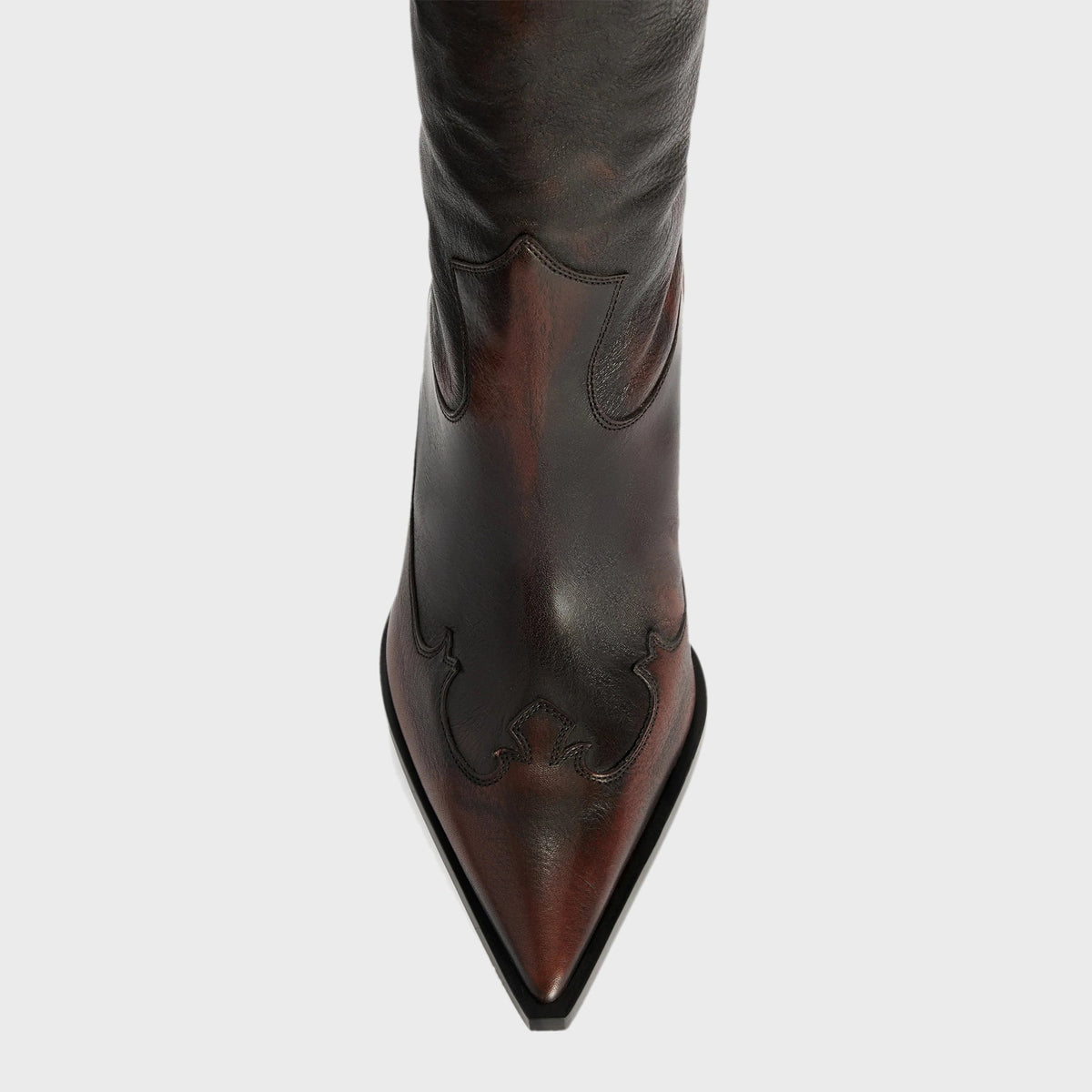 Paris Texas Lidia Western Boot - Rouge Noir