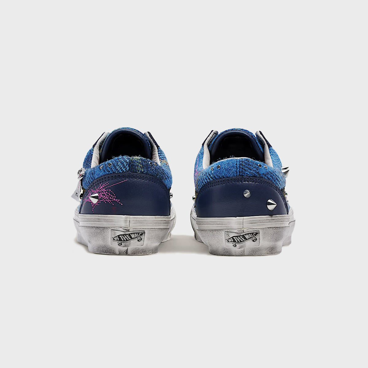 VANS x Harris Tweed® Premium Old Skool 36 - Tweed Navy Blue