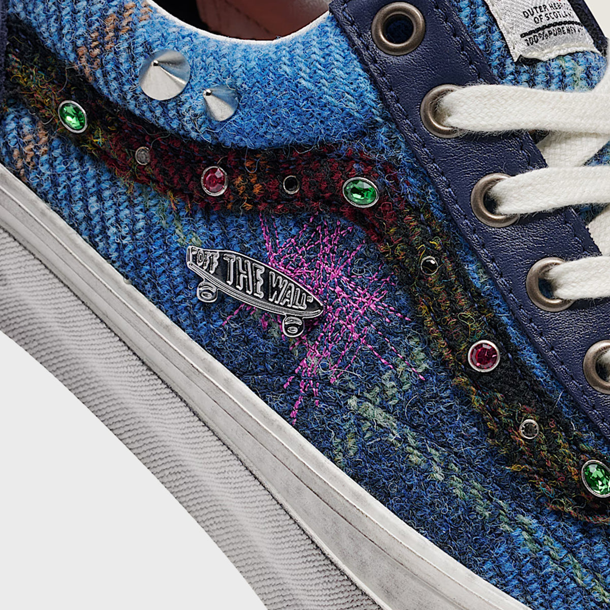 VANS x Harris Tweed® Premium Old Skool 36 - Tweed Navy Blue