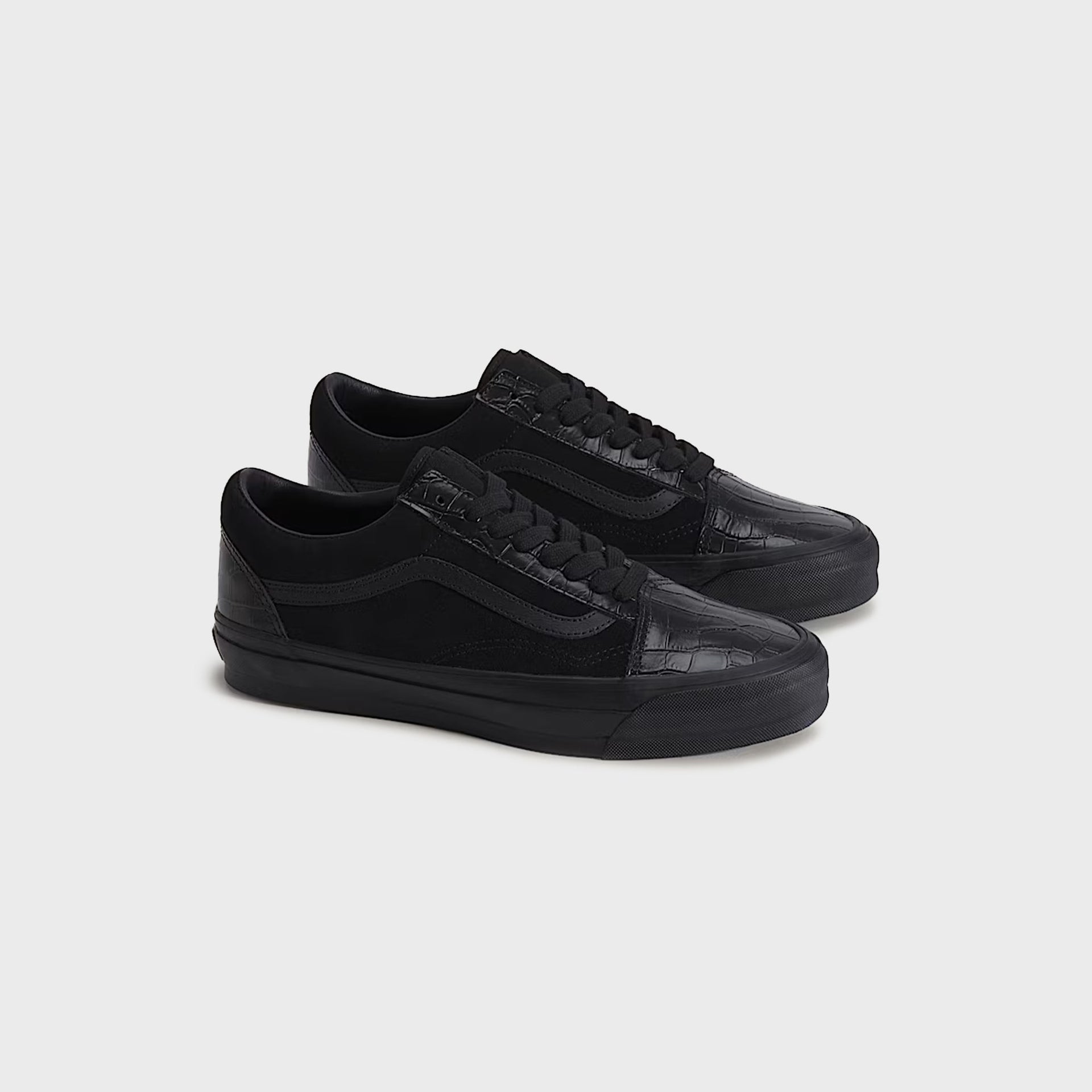 VANS LX Old Skool Croc Leather - Black