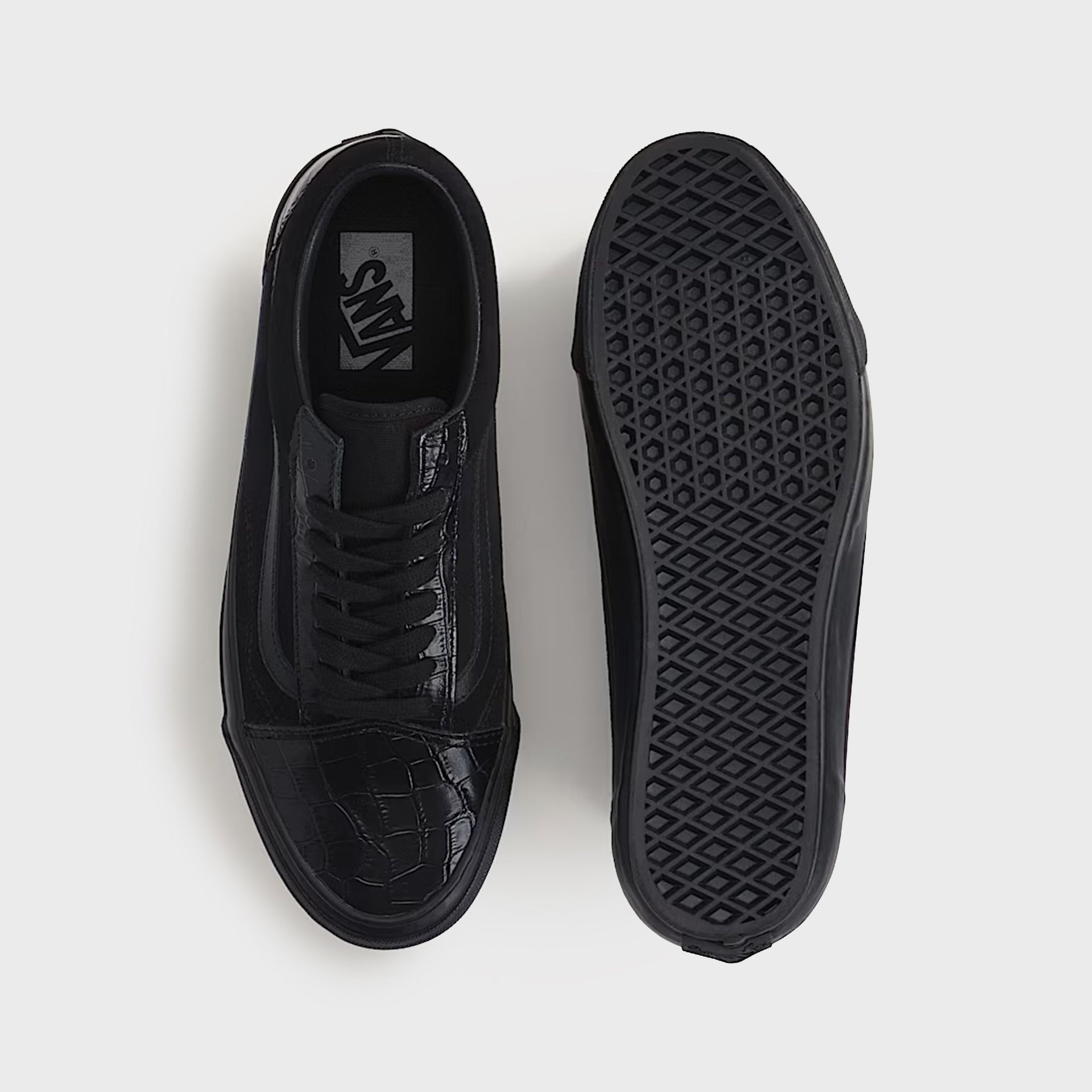 VANS LX Old Skool Croc Leather - Black