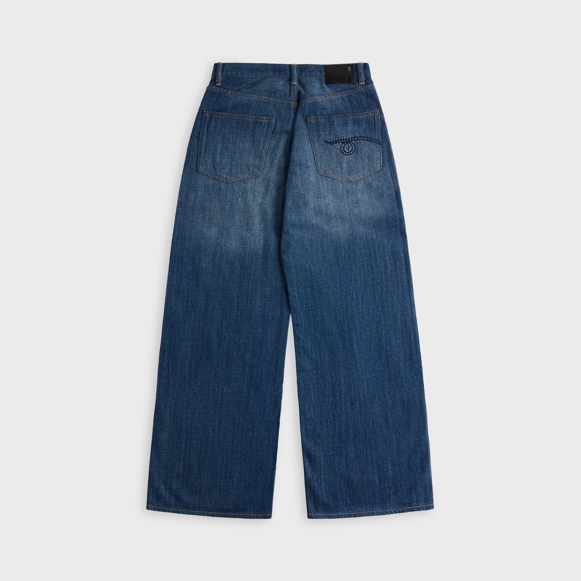 R13 D'arcy Flare - Blue Bandana