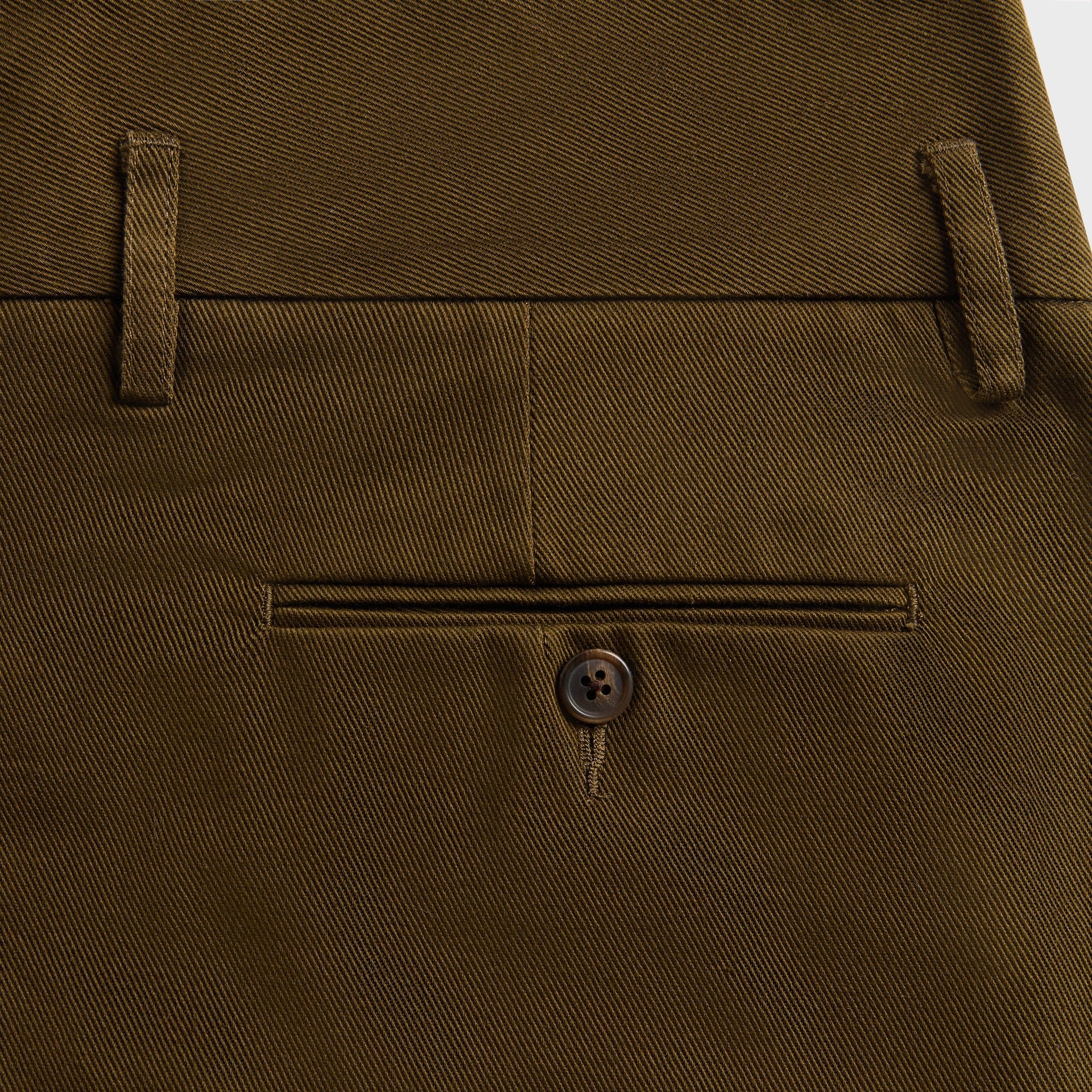 R13 Pleated Mini Skirt  - Olive Green