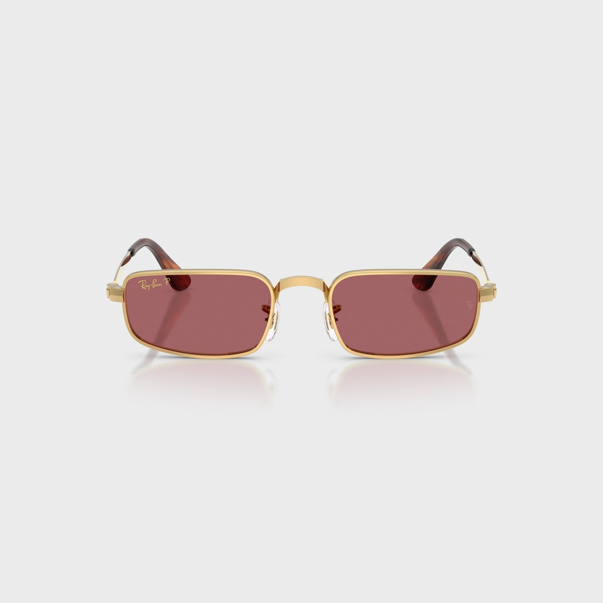 Ray Ban x A$AP ROCKY Bold Metal Sunglasses - Gold / Purple
