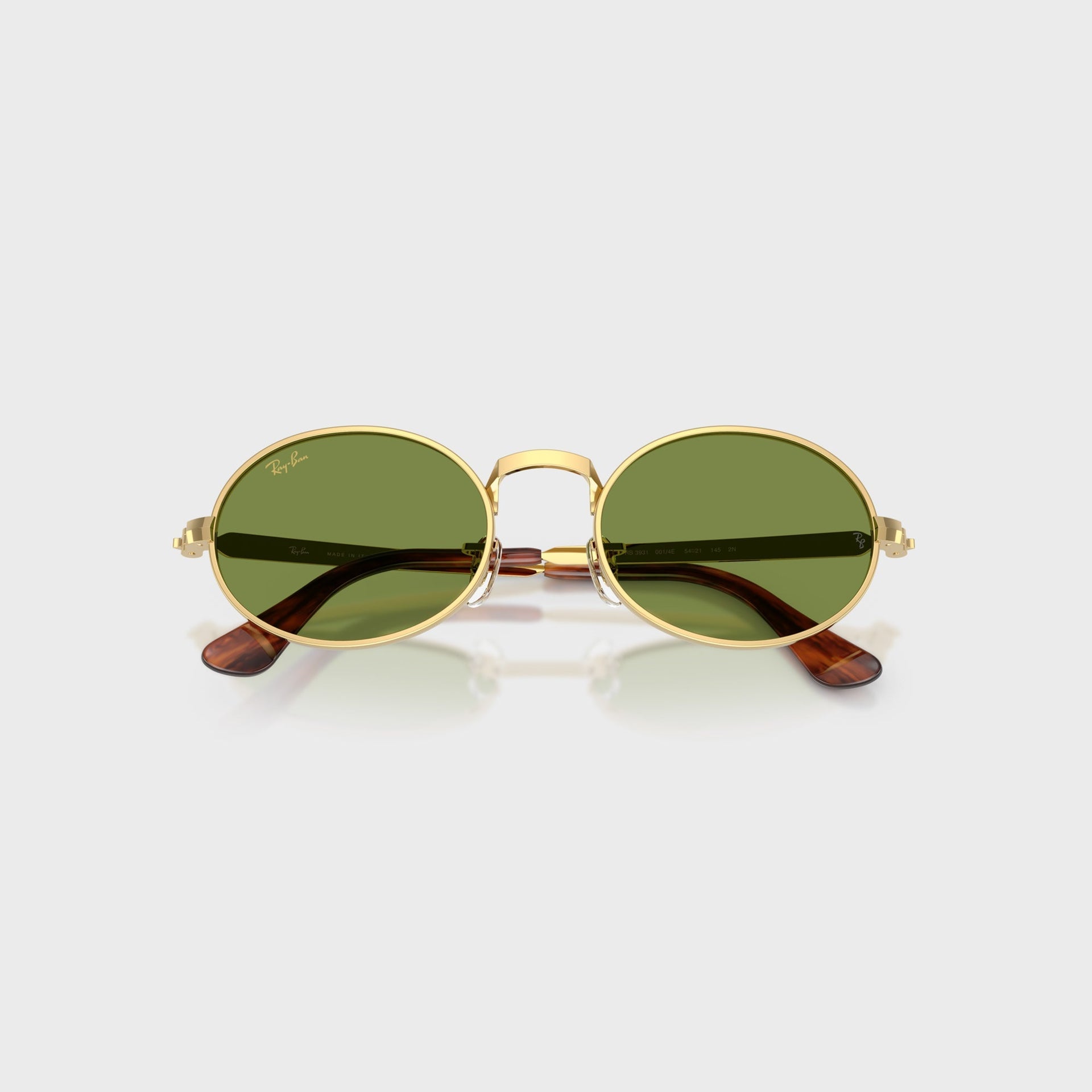 Ray Ban x A$AP ROCKY Bold Metal Sunglasses - Gold / Green