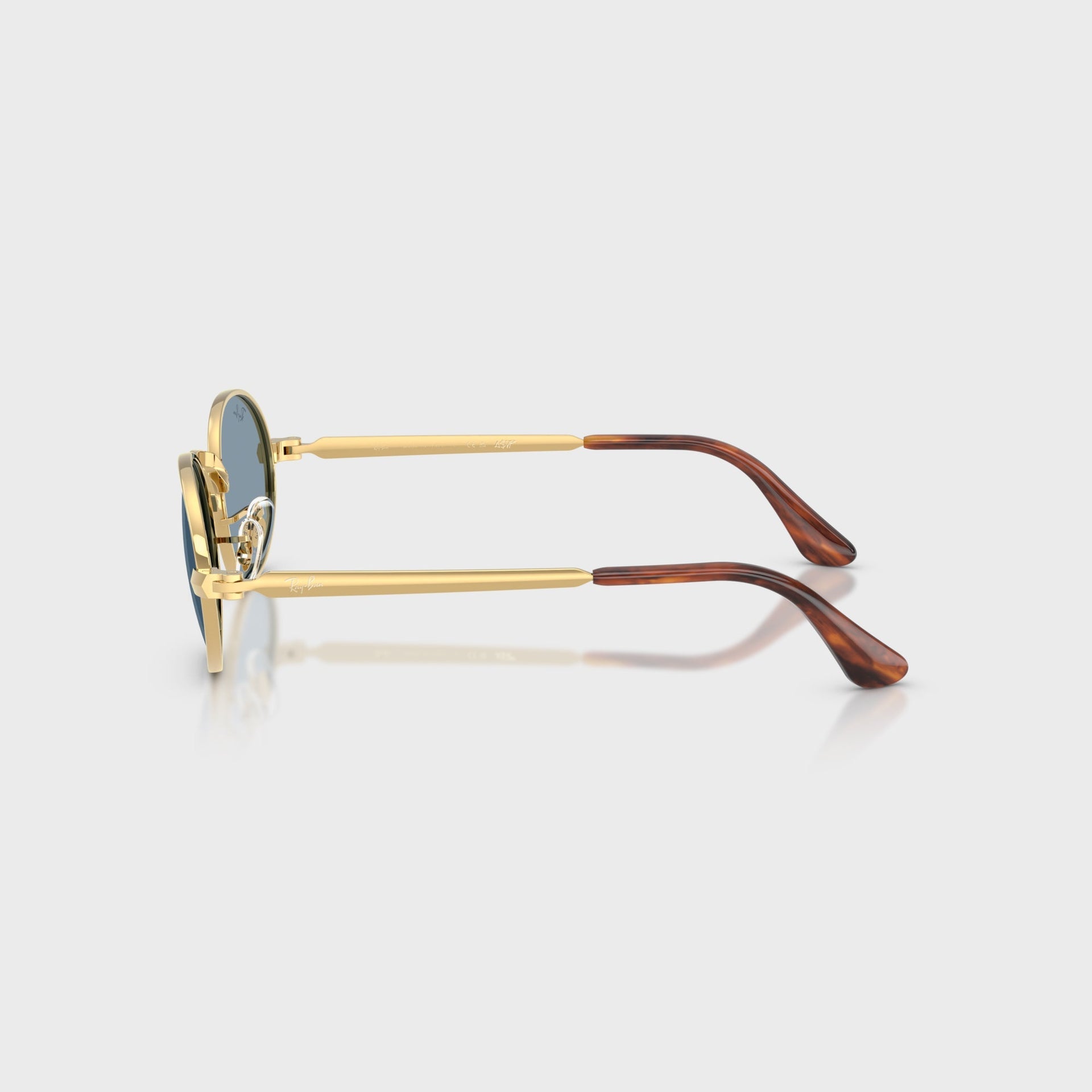 Ray Ban x A$AP ROCKY Bold Metal Sunglasses - Gold / Blue
