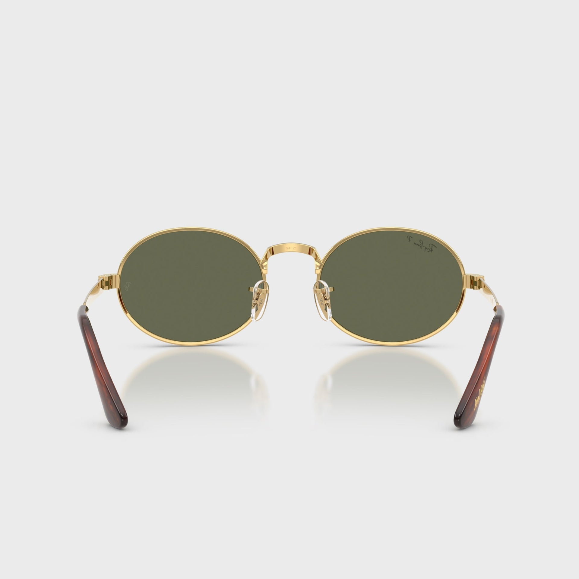 Ray Ban x A$AP ROCKY Bold Metal Sunglasses - Gold / Green