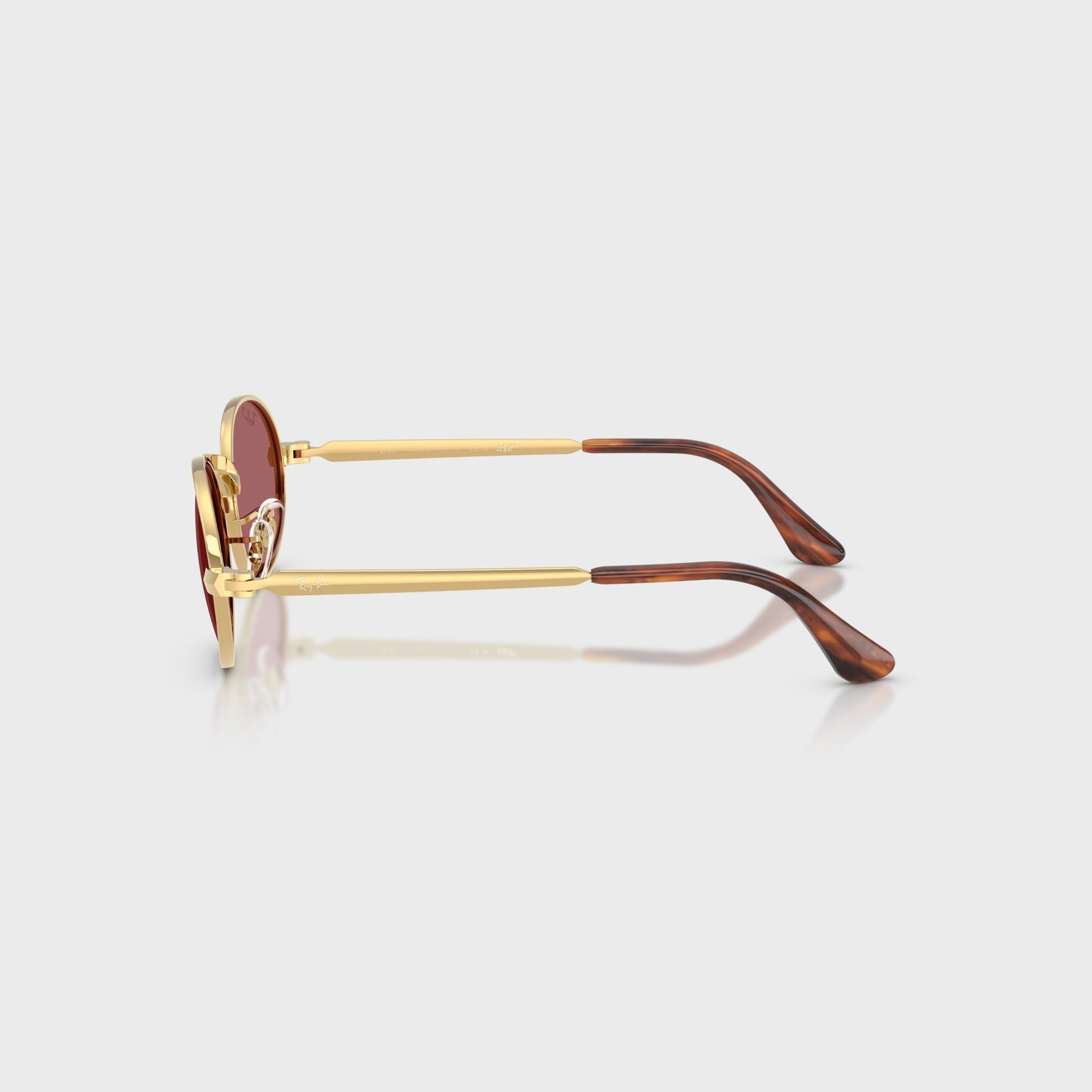 Ray Ban x A$AP ROCKY Bold Metal Sunglasses - Gold / Purple