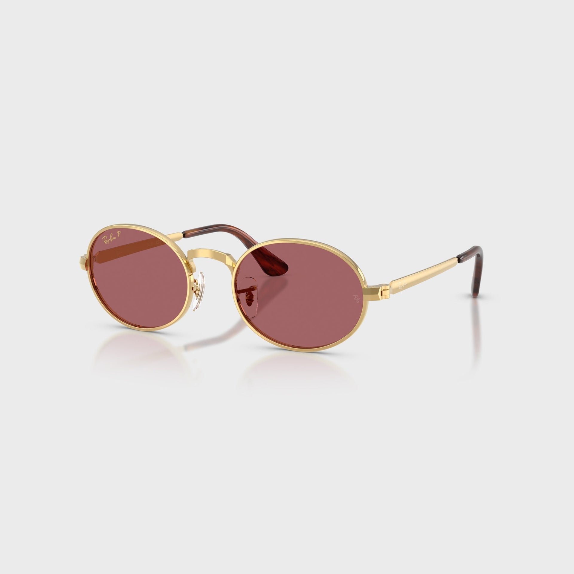Ray Ban x A$AP ROCKY Bold Metal Sunglasses - Gold / Purple