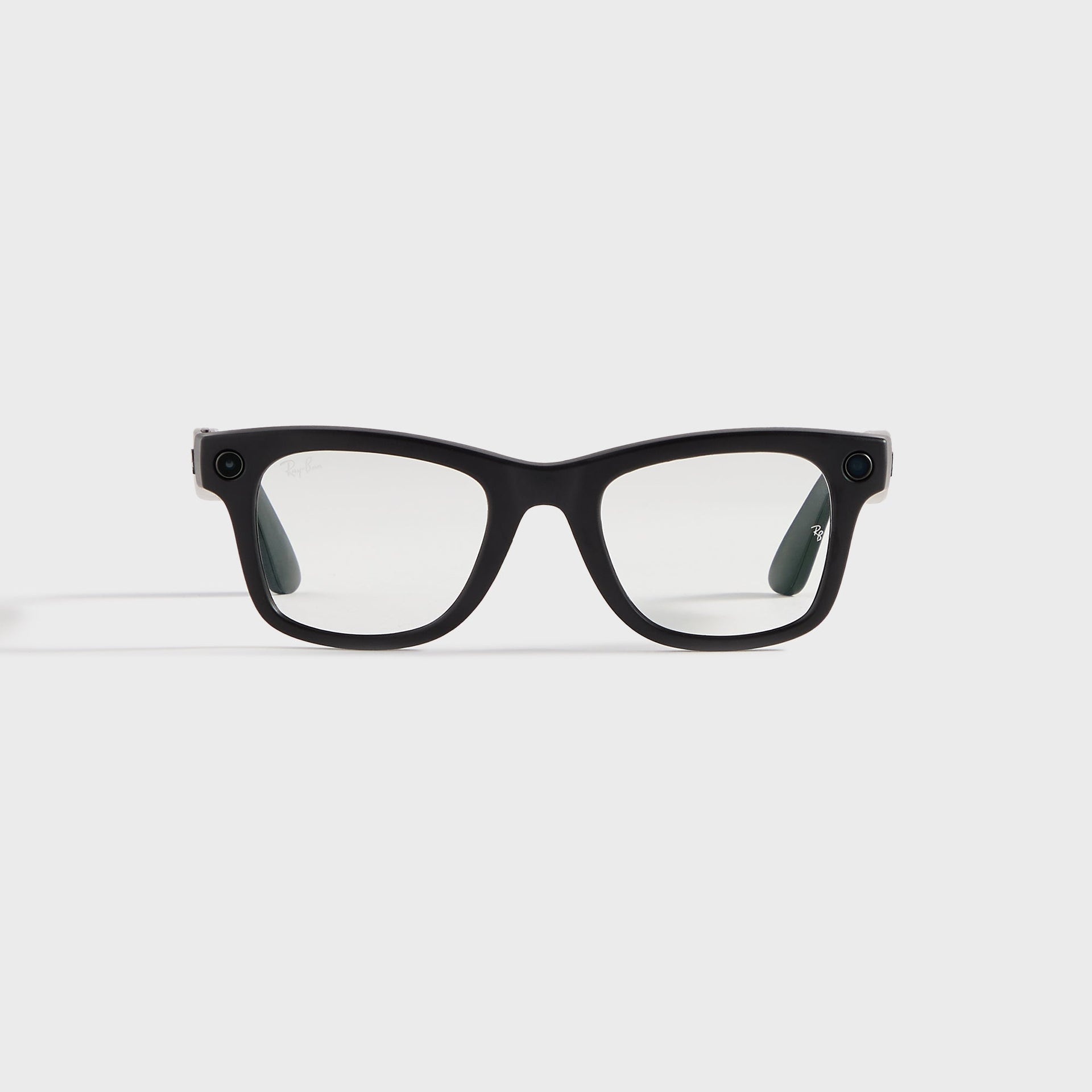 Ray-Ban Meta Wayfarer Sunglasses - Matte Black / Clear