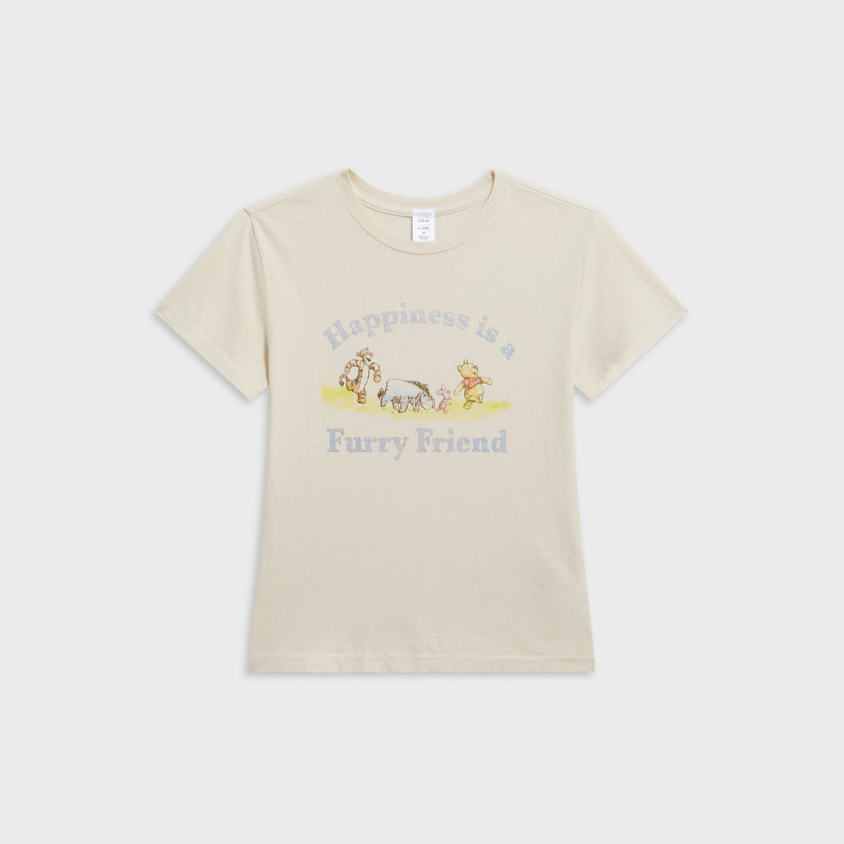 ReDone Classic Pooh Friend Tee - Vintage White