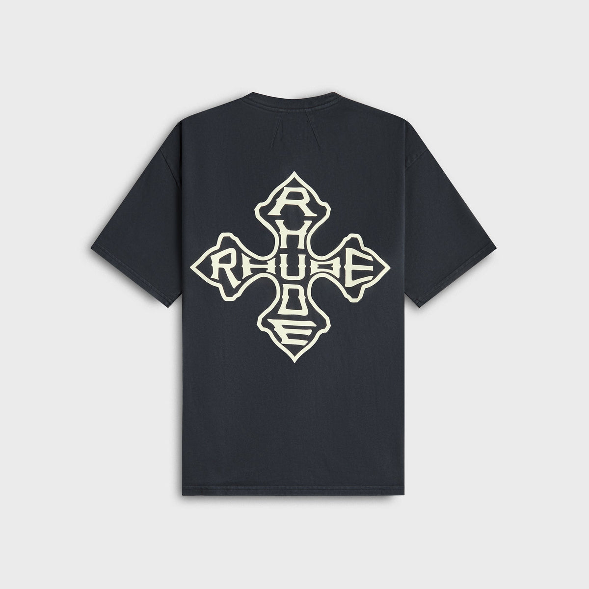 Rhude Cross Tee - Vintage Black