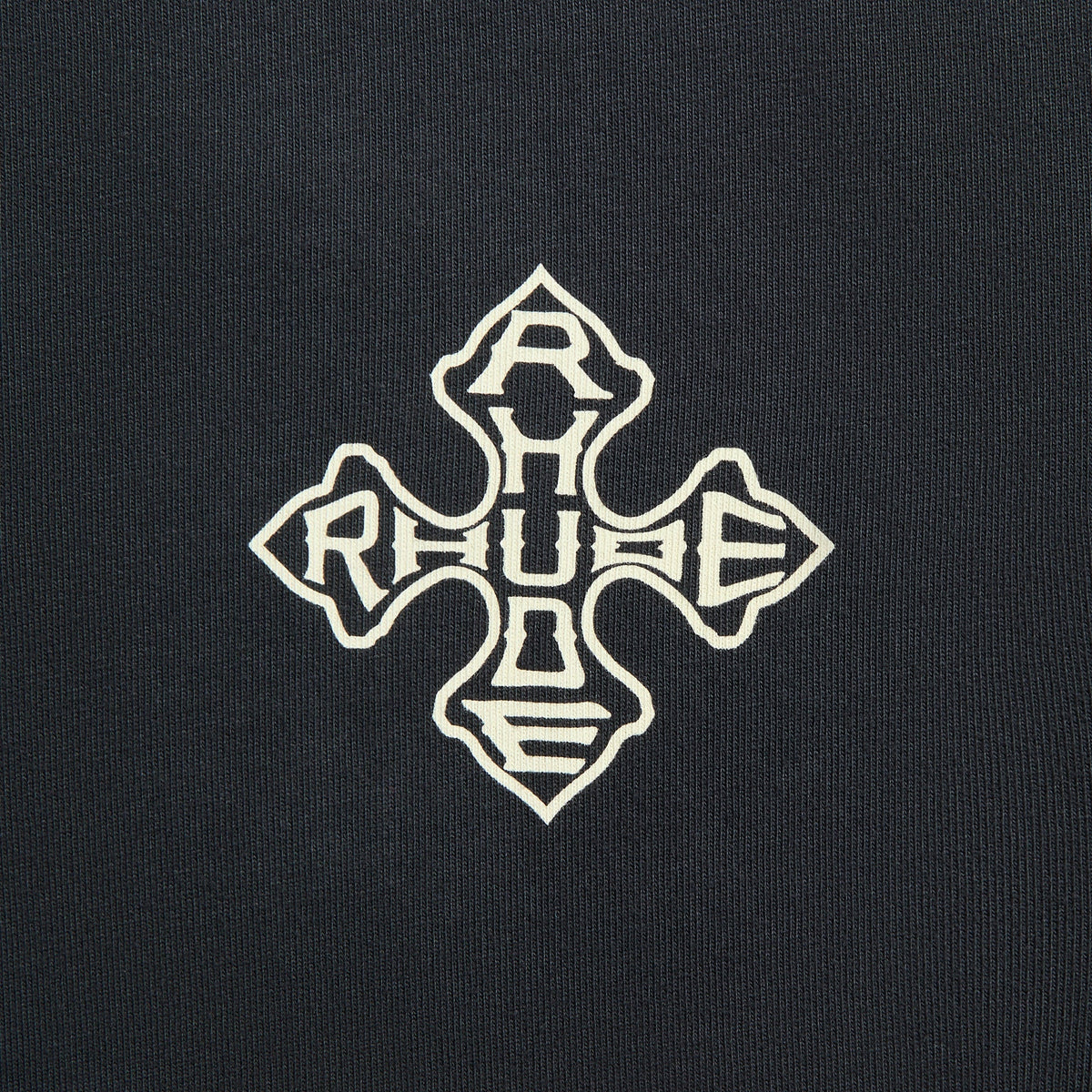 Rhude Cross Tee - Vintage Black