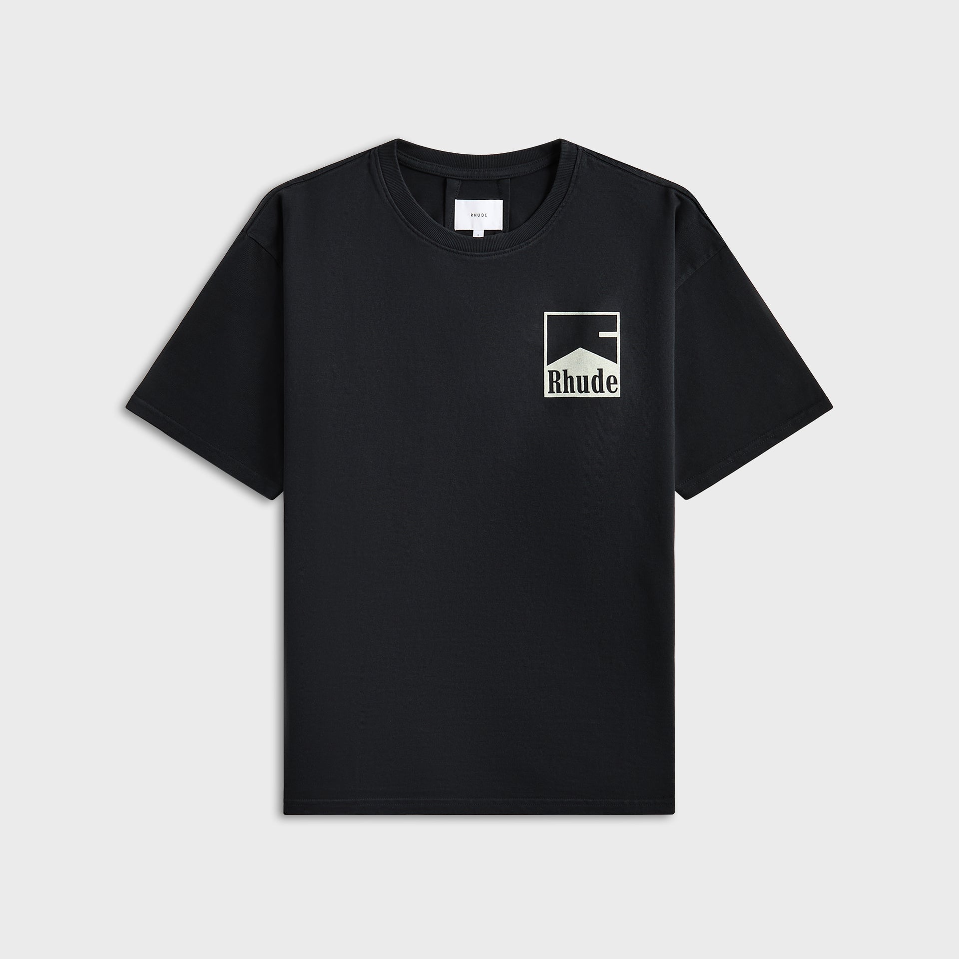 Rhude Moonlight Badge Tee - Vintage Black