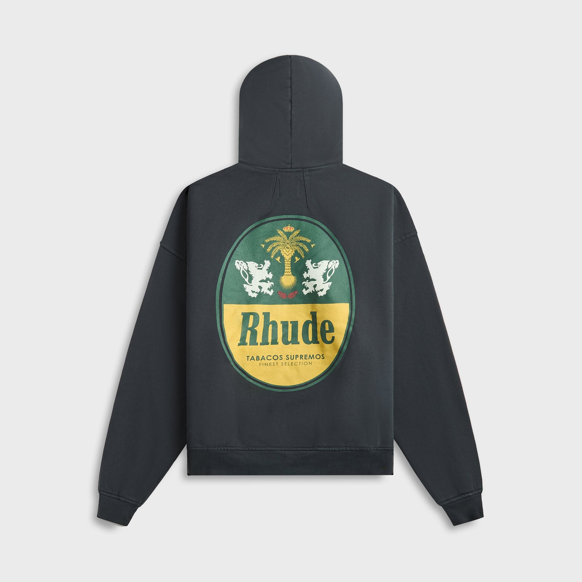 Rhude Tabaco Hoodie in Black