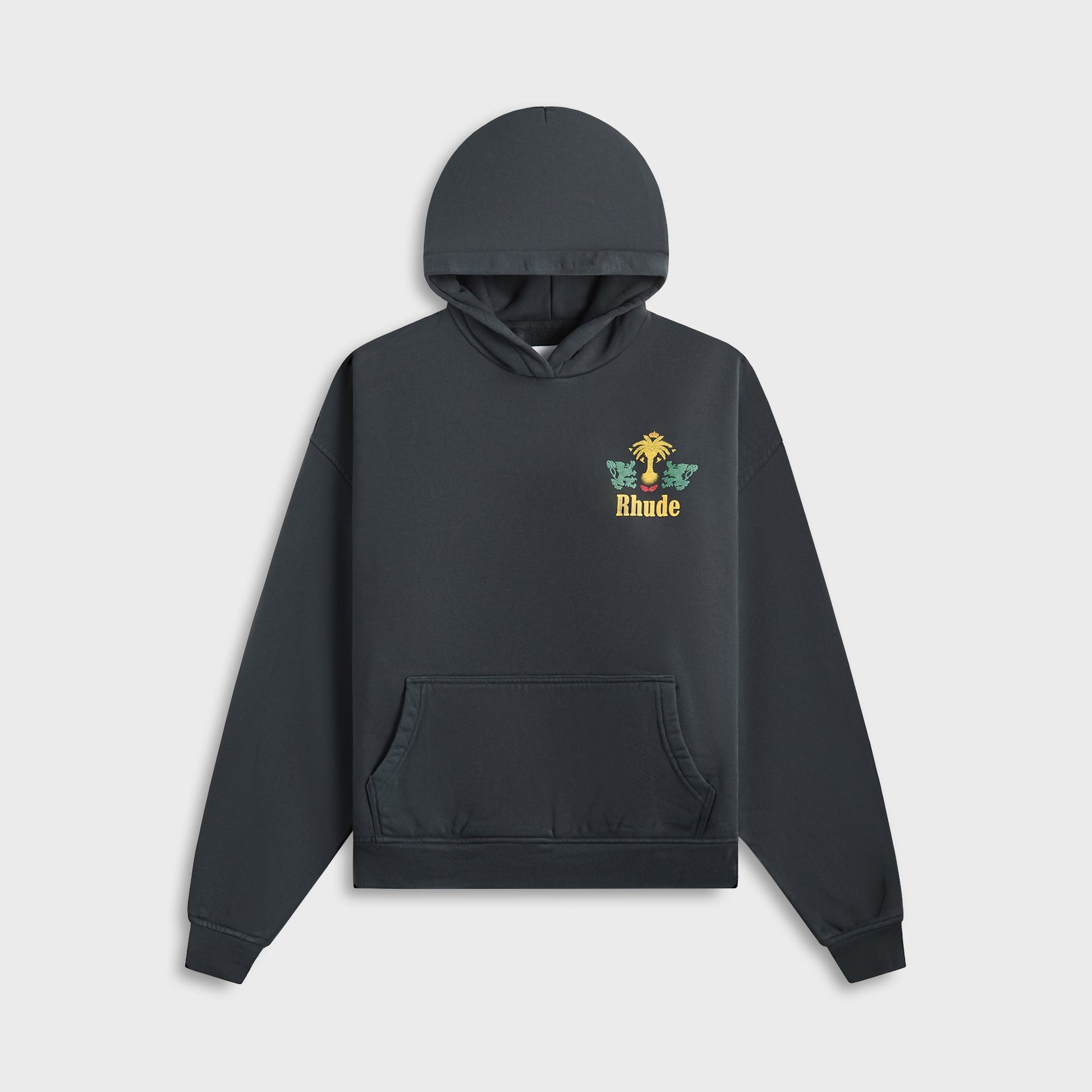 Rhude Tabaco Hoodie in Black