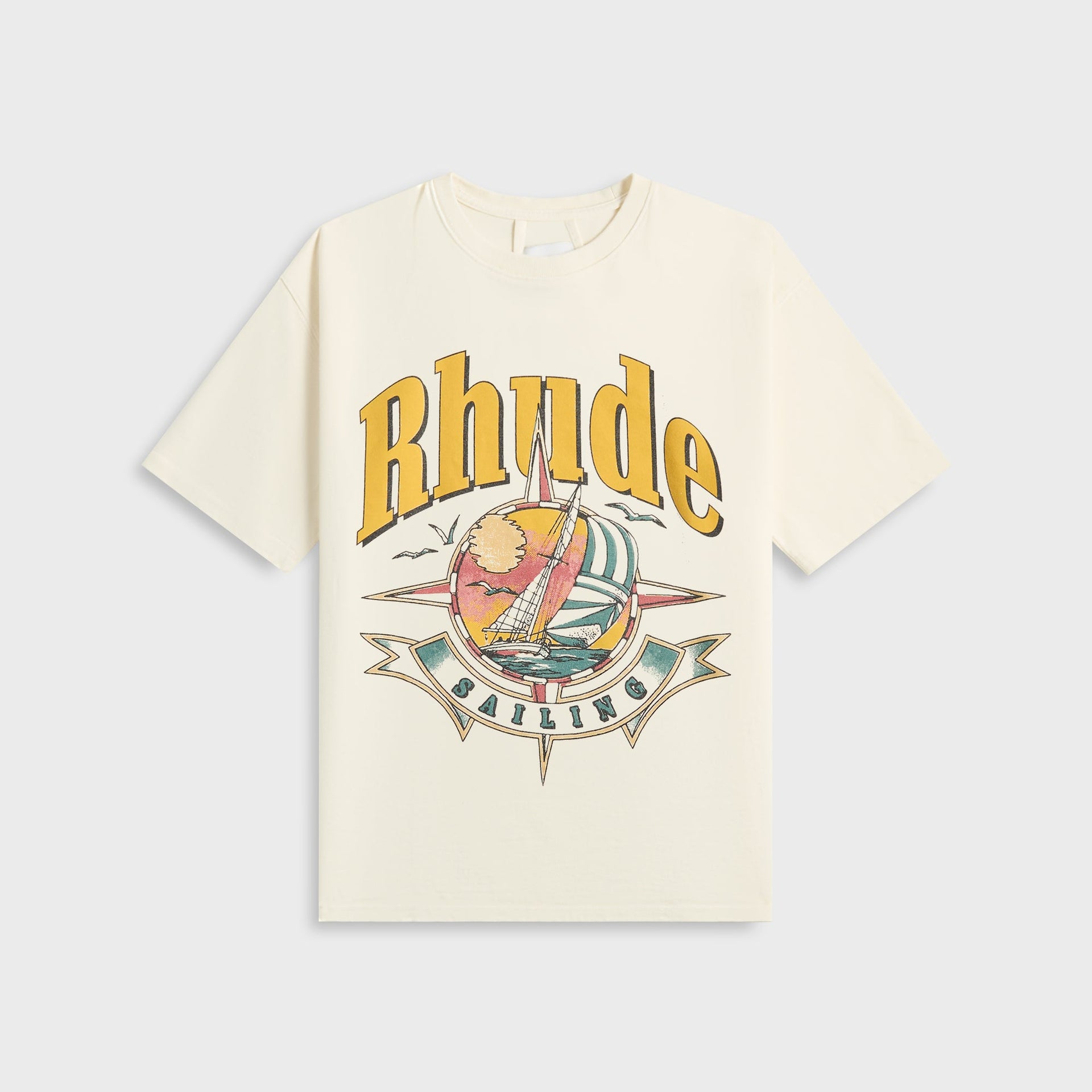 Rhude Port De Rhude Tee in Vintage White