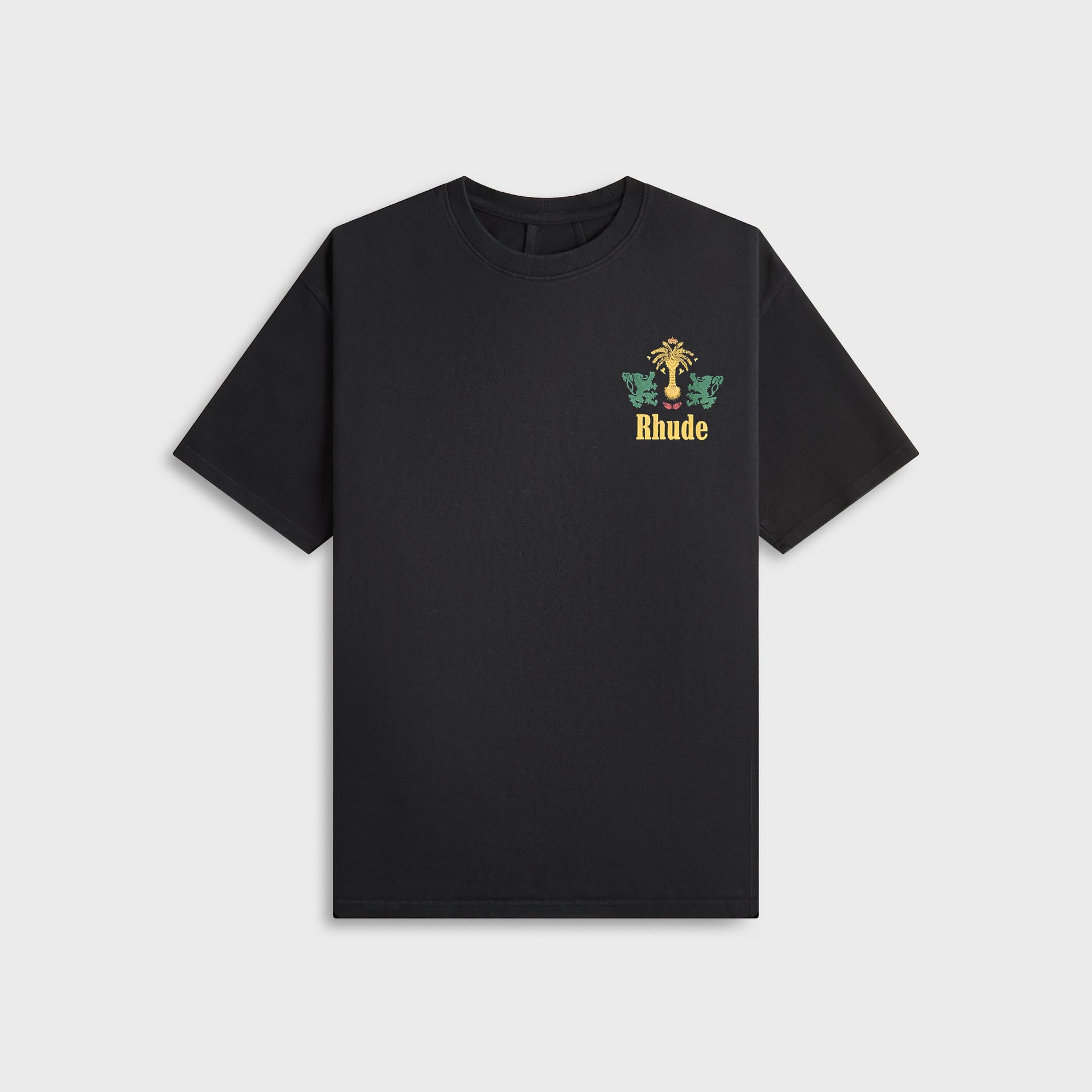 Rhude Tabaco Tee - Vintage Black