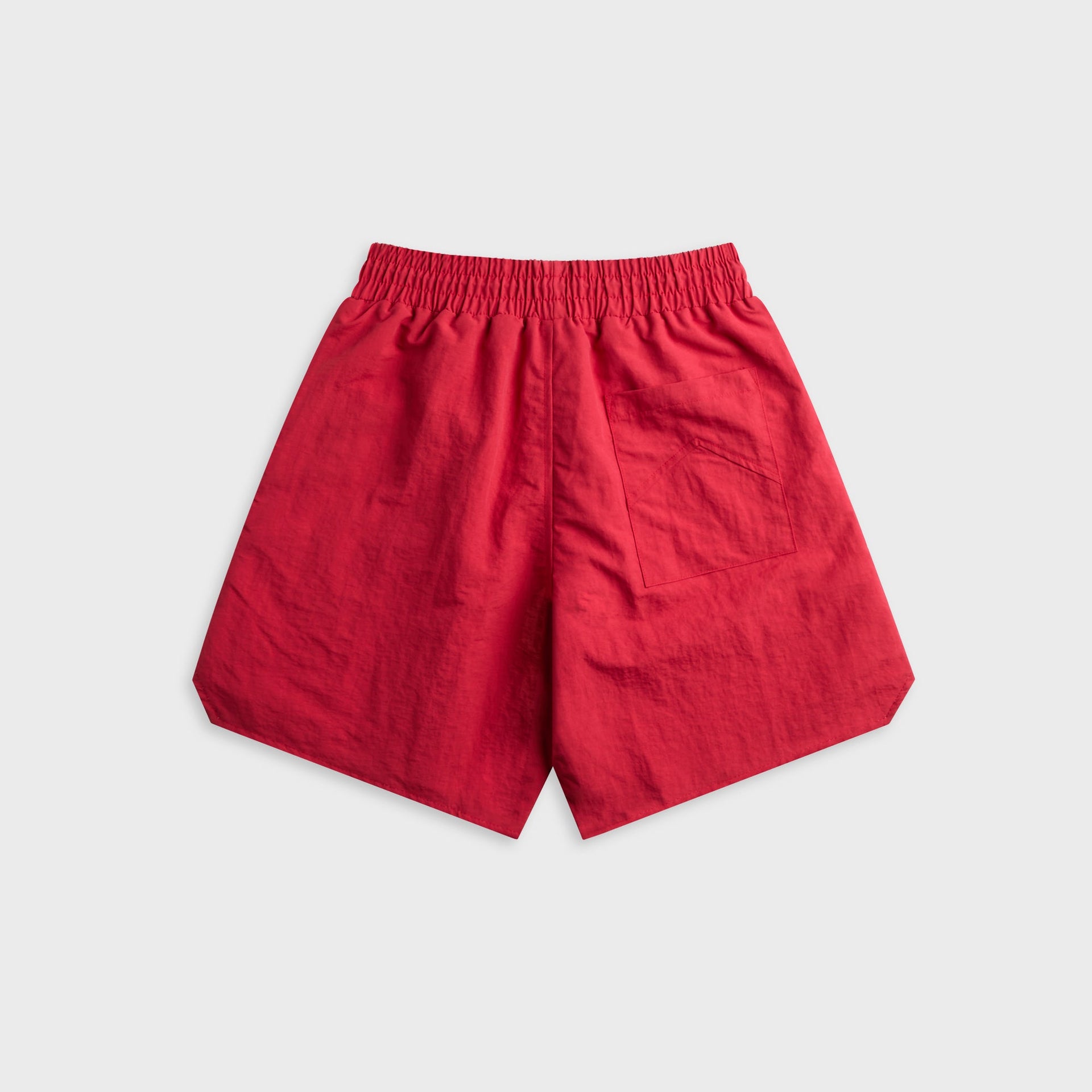 Rhude Logo Track Short - Red / White