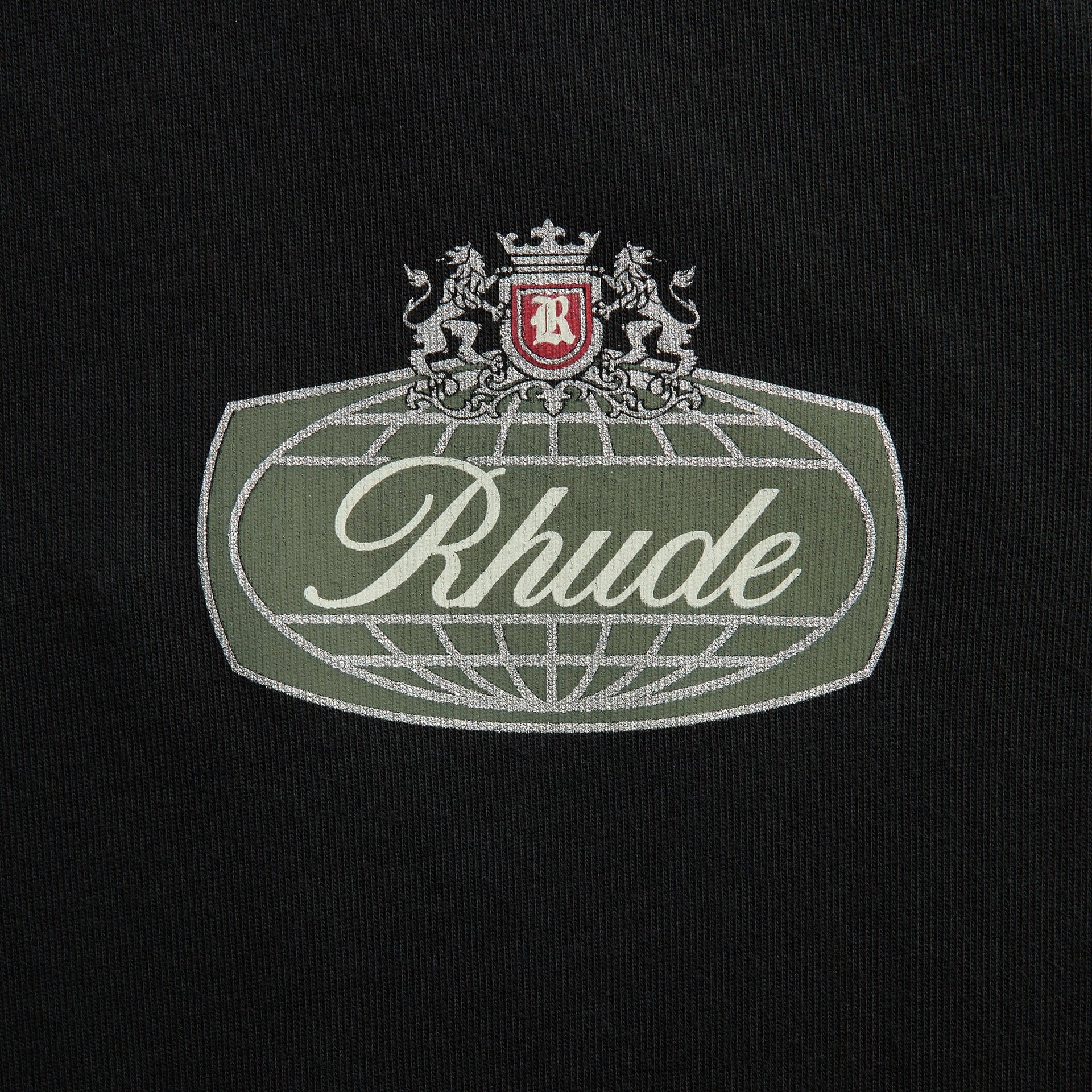 Rhude Desert Crest Tee - Vintage Black / Silver