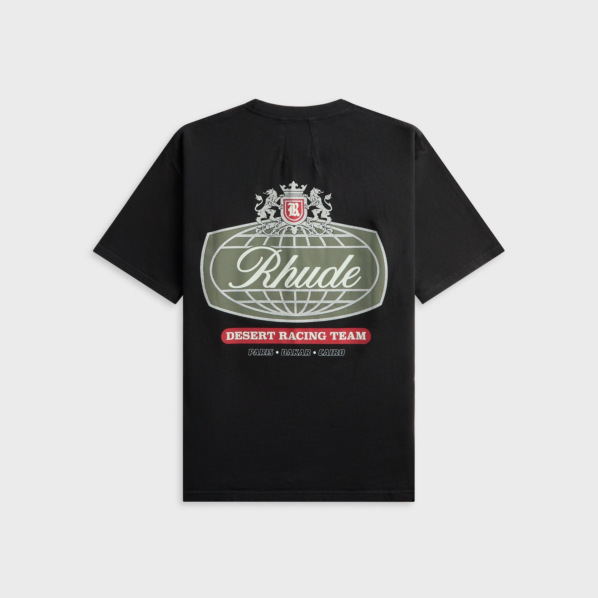 Rhude Desert Crest Tee - Vintage Black / Silver