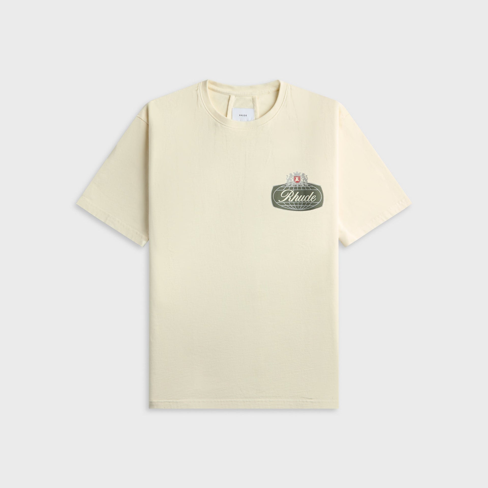 Rhude Desert Crest Tee - Vintage White / Silver