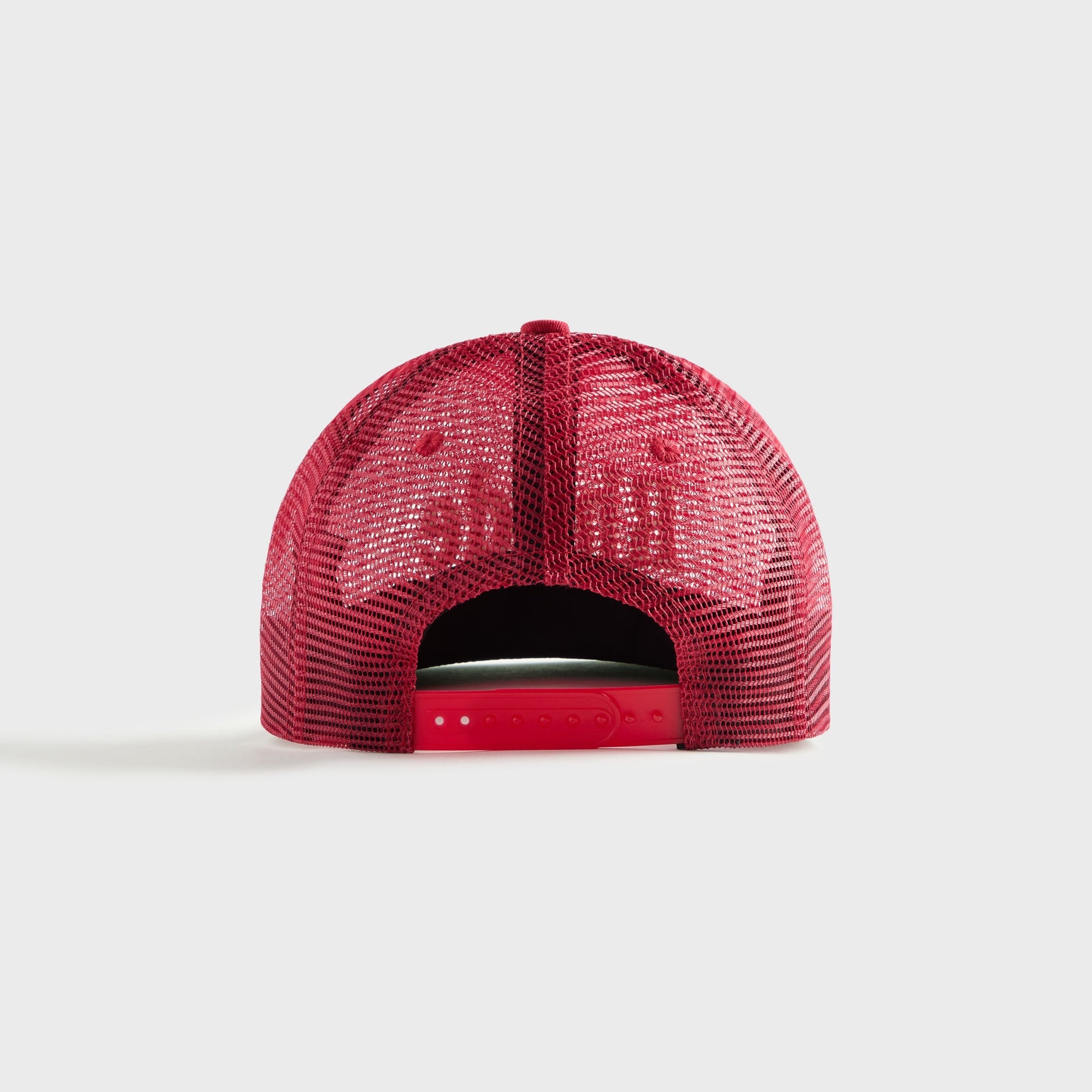 Rhude Logo Mesh Hat - Red / White