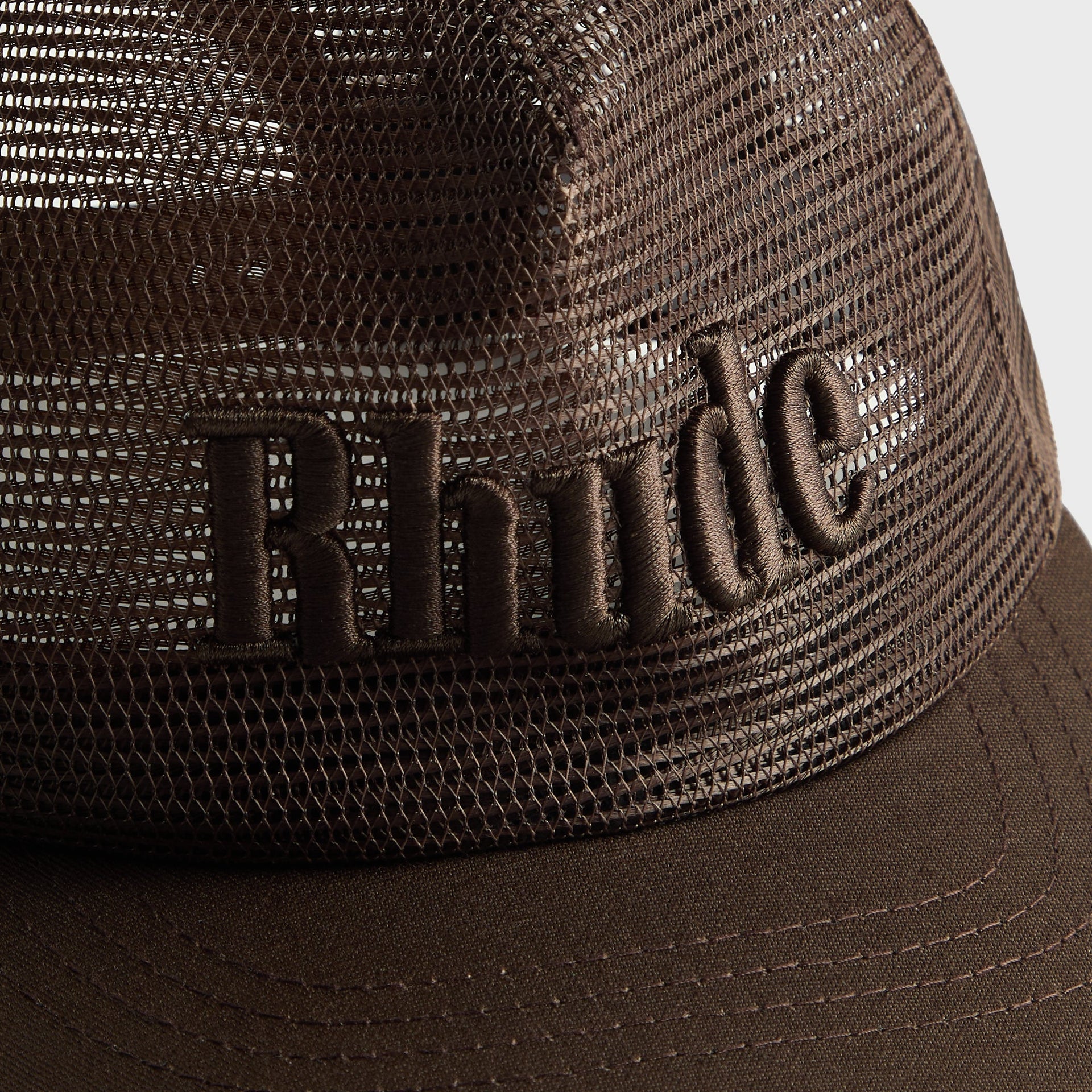Rhude Logo Mesh Hat - Brown