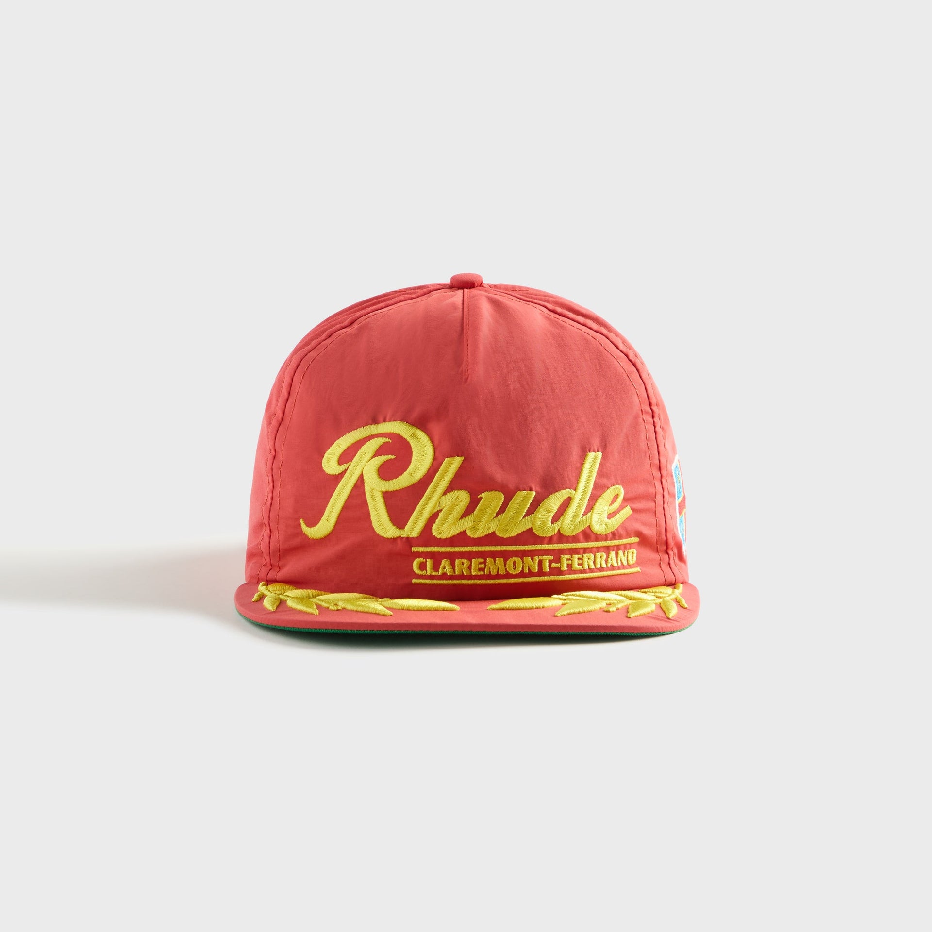 Rhude Clermont Ferrand Souvenir Hat - Bright Red / Yellow