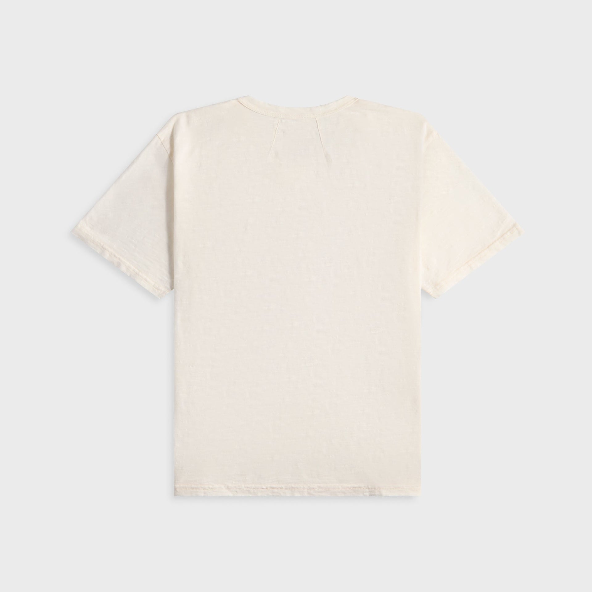 Rhude USA Flag Slub Tee - Vintage White / Black