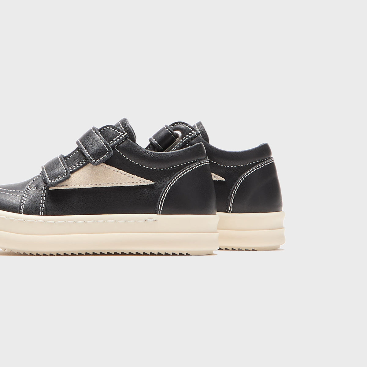 Rick Owens Baby Vintage Sneaks - Black / Milk
