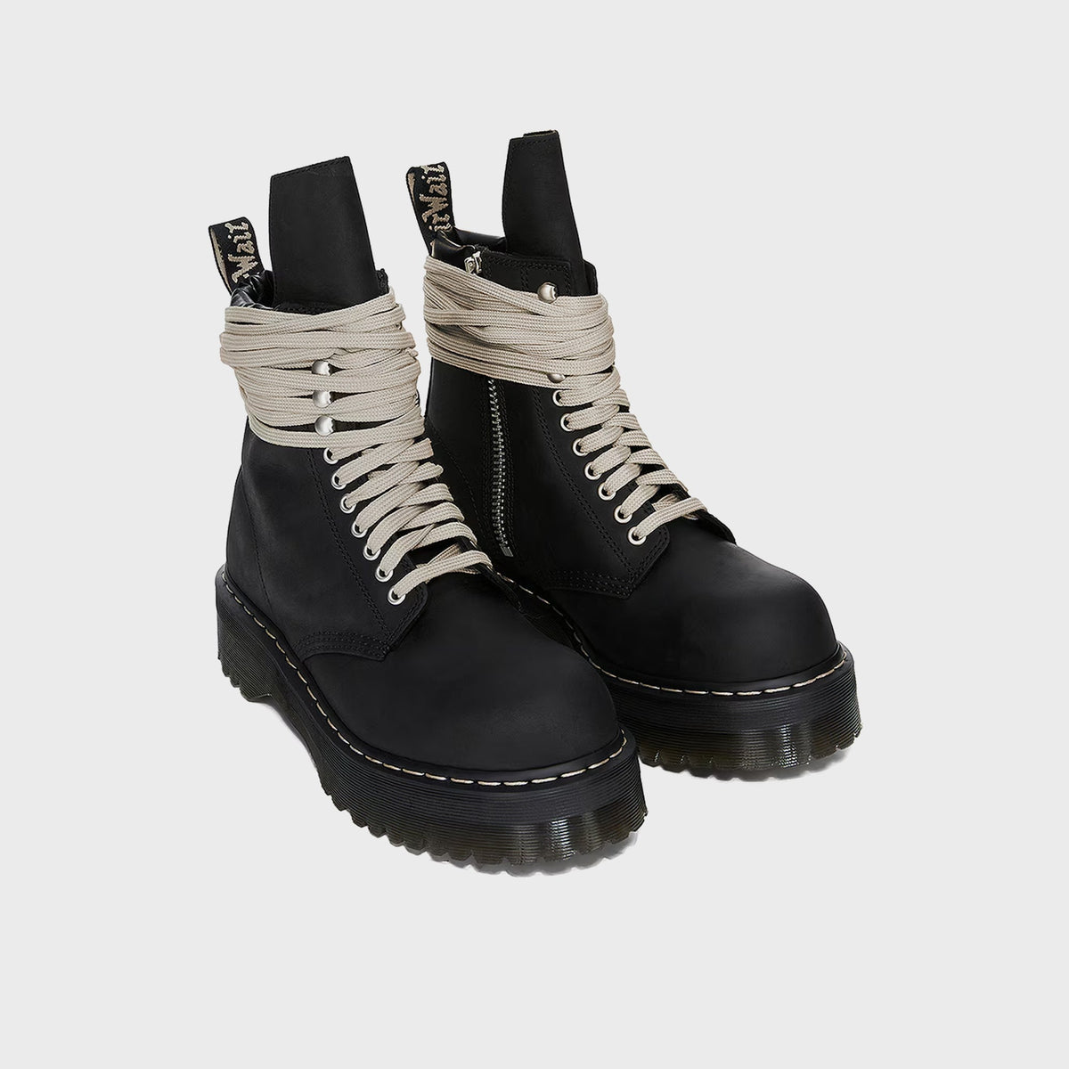 Dr. Martens x Rick Owens WMNS Quad Sole Steel Toe Boot - Black