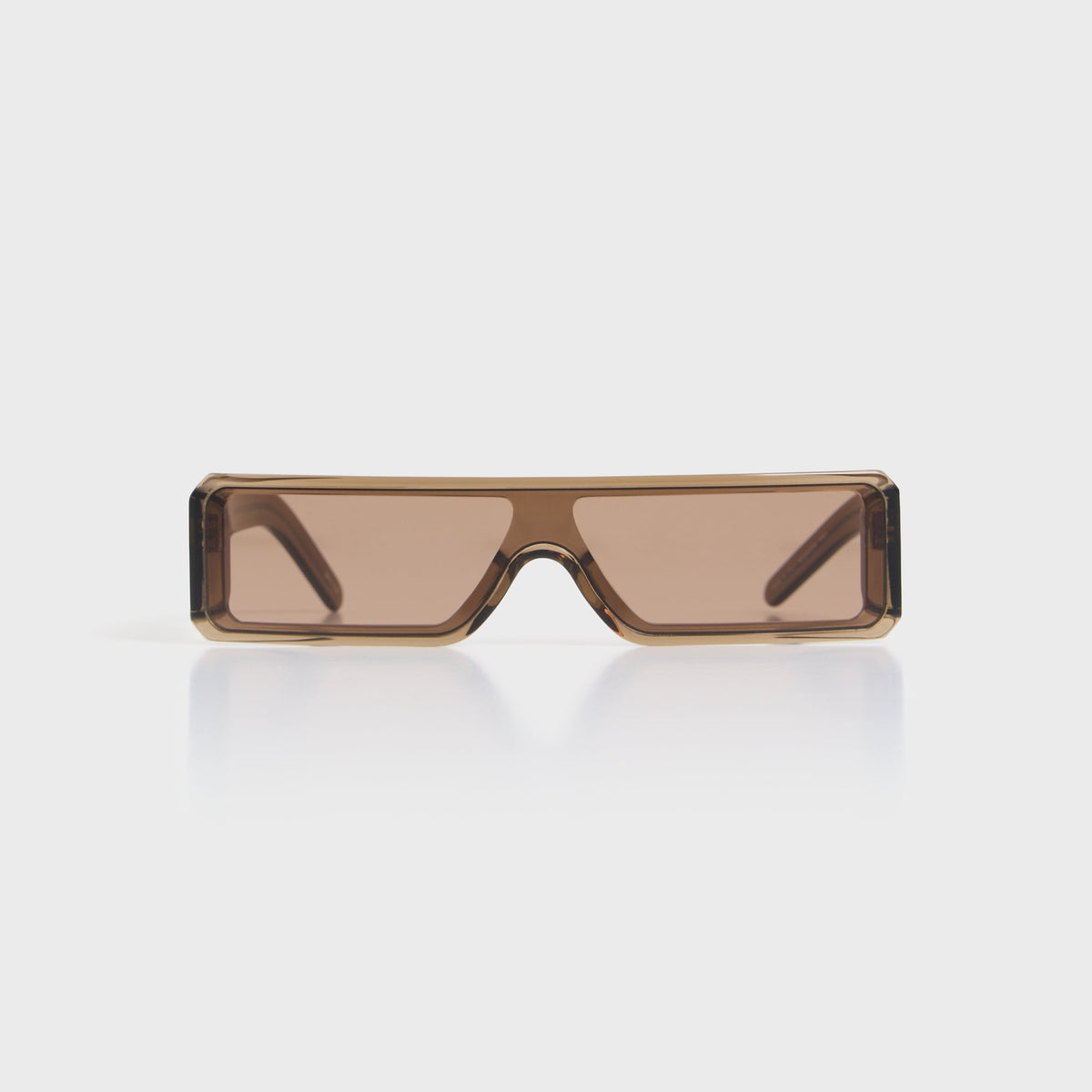 Rick Owens Gethshades Sunglasses - Tobacco Temples / Brown Lens