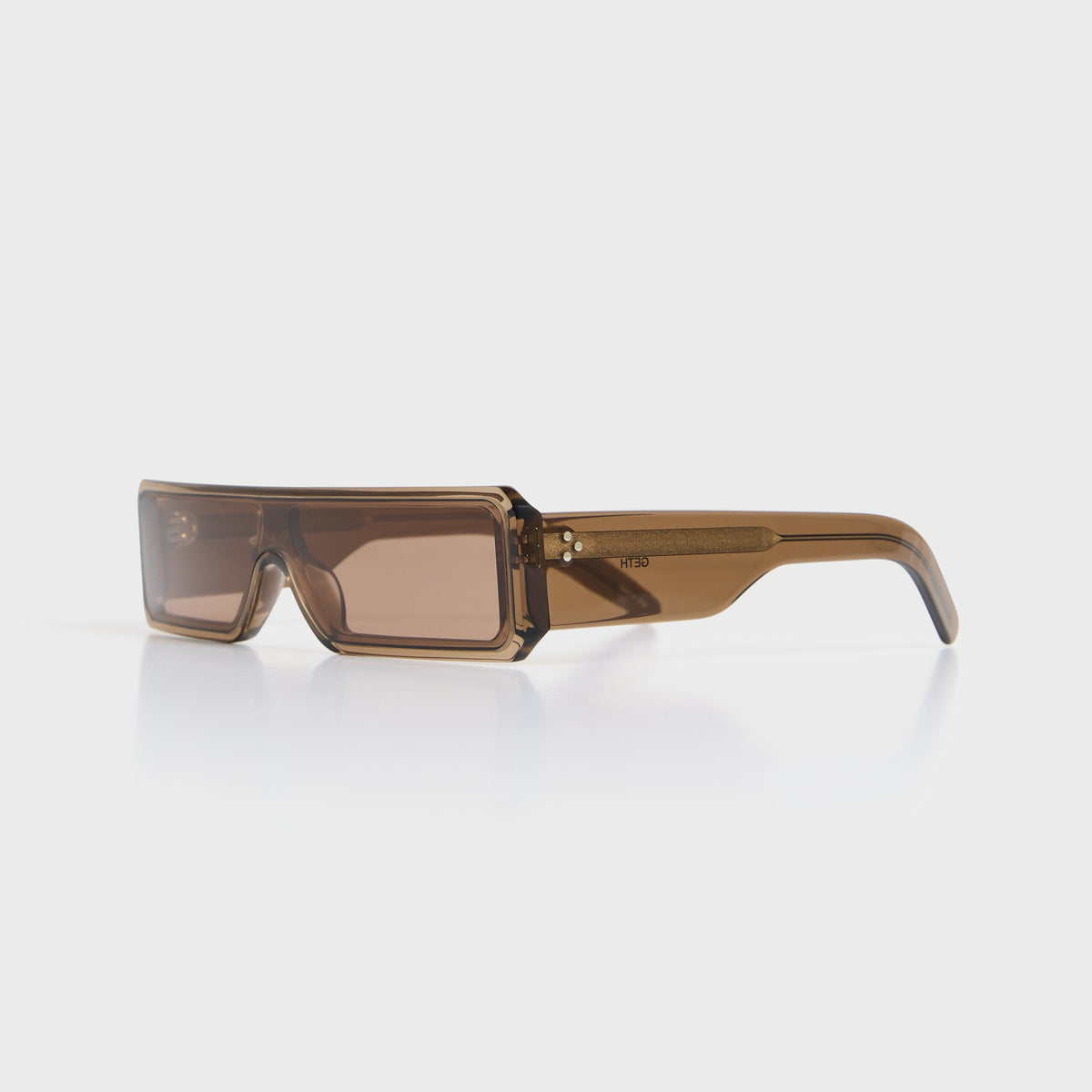 Rick Owens Gethshades Sunglasses - Tobacco Temples / Brown Lens