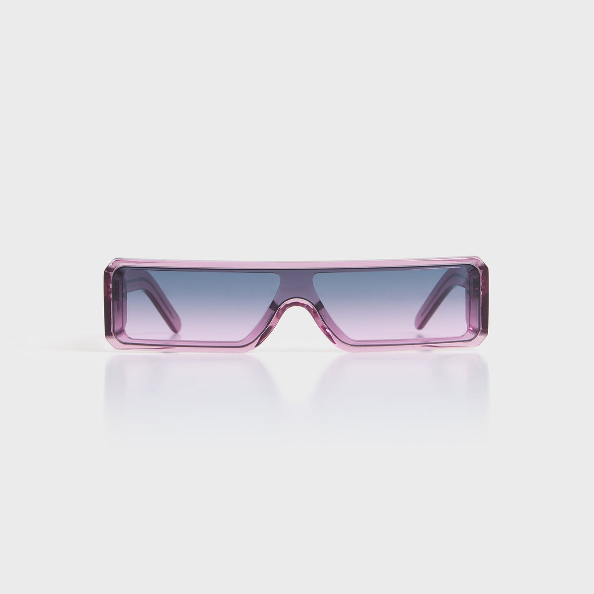 Rick Owens Gethshades Sunglasses - Violet Temples / Violet Lens