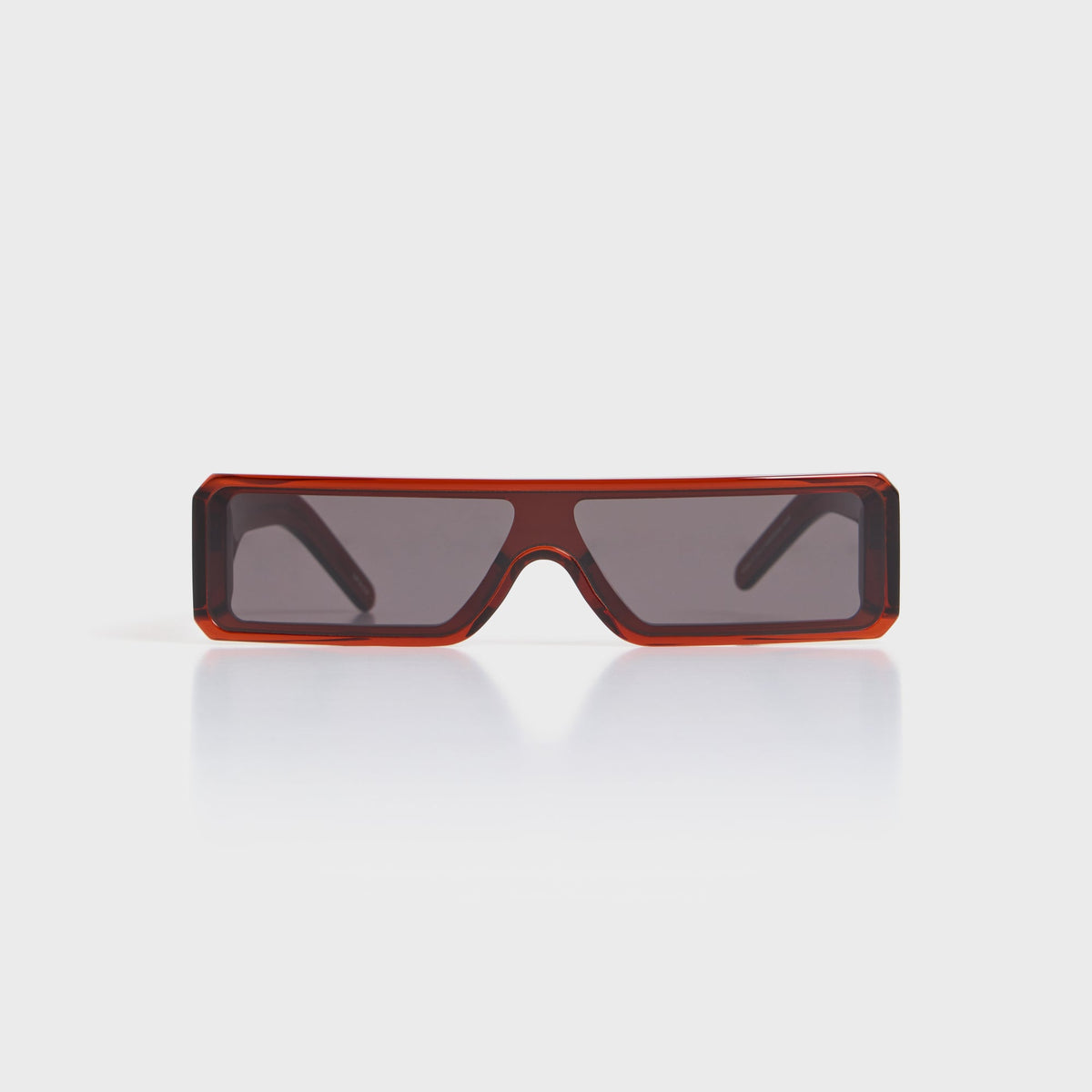 Rick Owens Gethshades Sunglasses - Blood Temples / Black Lens