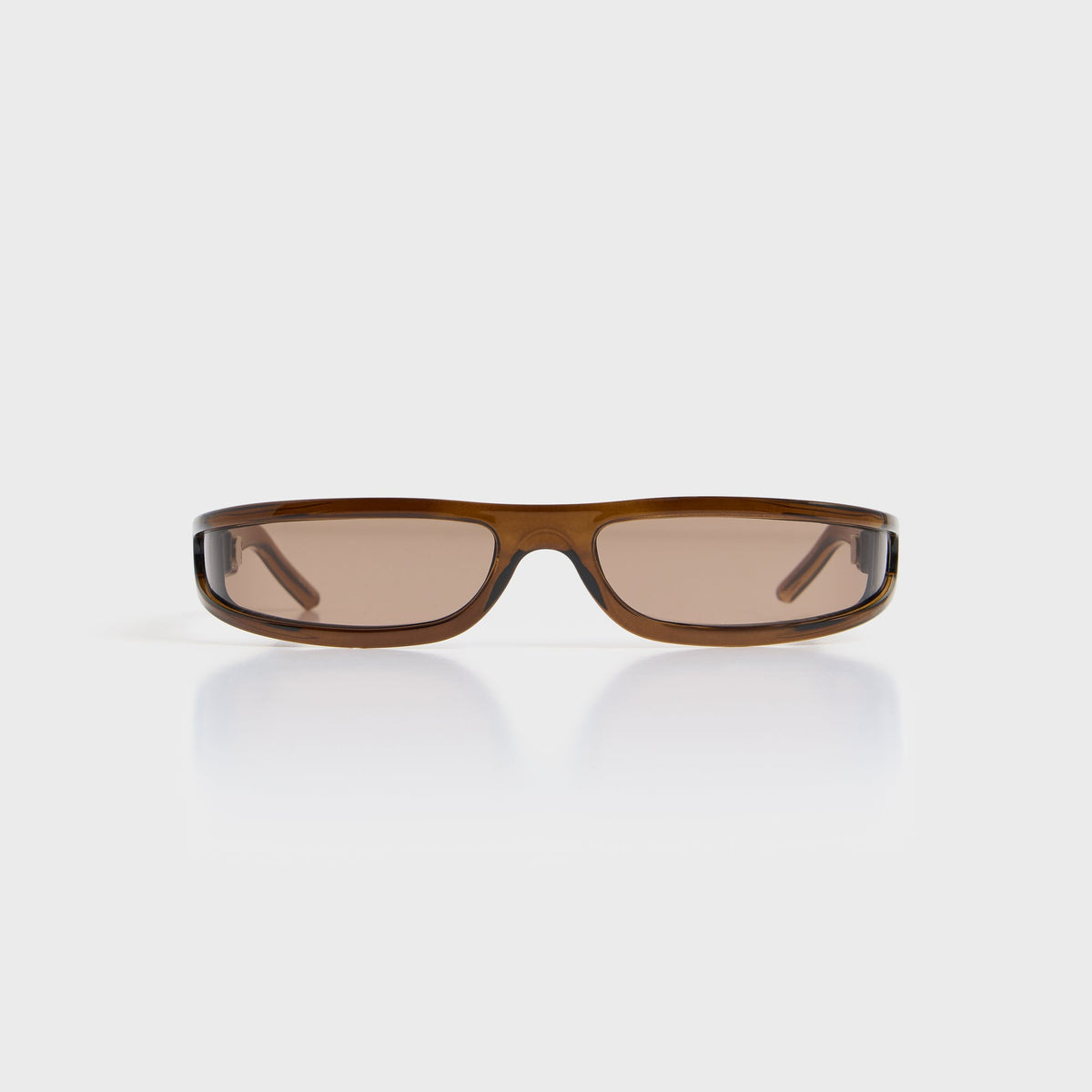 Rick Owens Fog Sunglasses - Tobacco Temples / Brown Lens