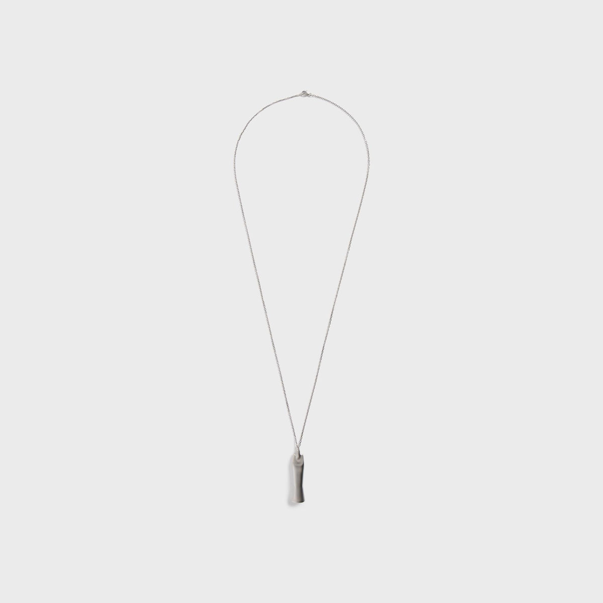 Rick Owens Runway Sister Charm Necklace - Palladium
