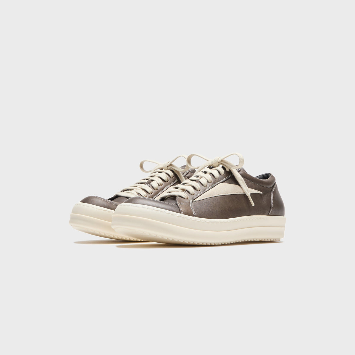 Rick Owens Vintage Sneaks - Black / Milk / Milk Runway