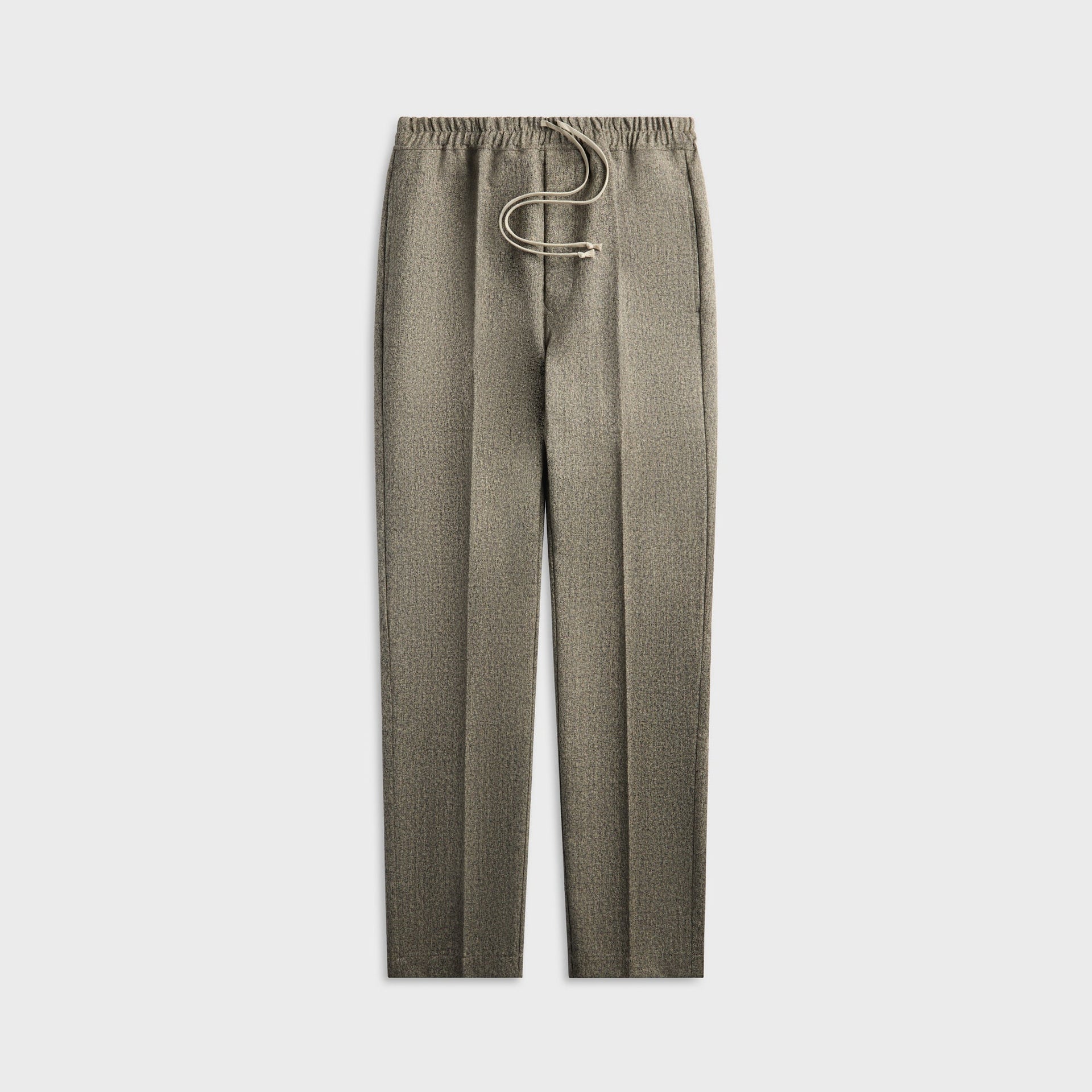 Stone Island raw indigo denim jeans, front view, wide leg with five-pocket styling