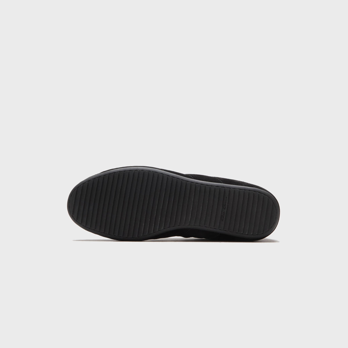 Rick Owns Quilted Minimal High Sneaks - Black