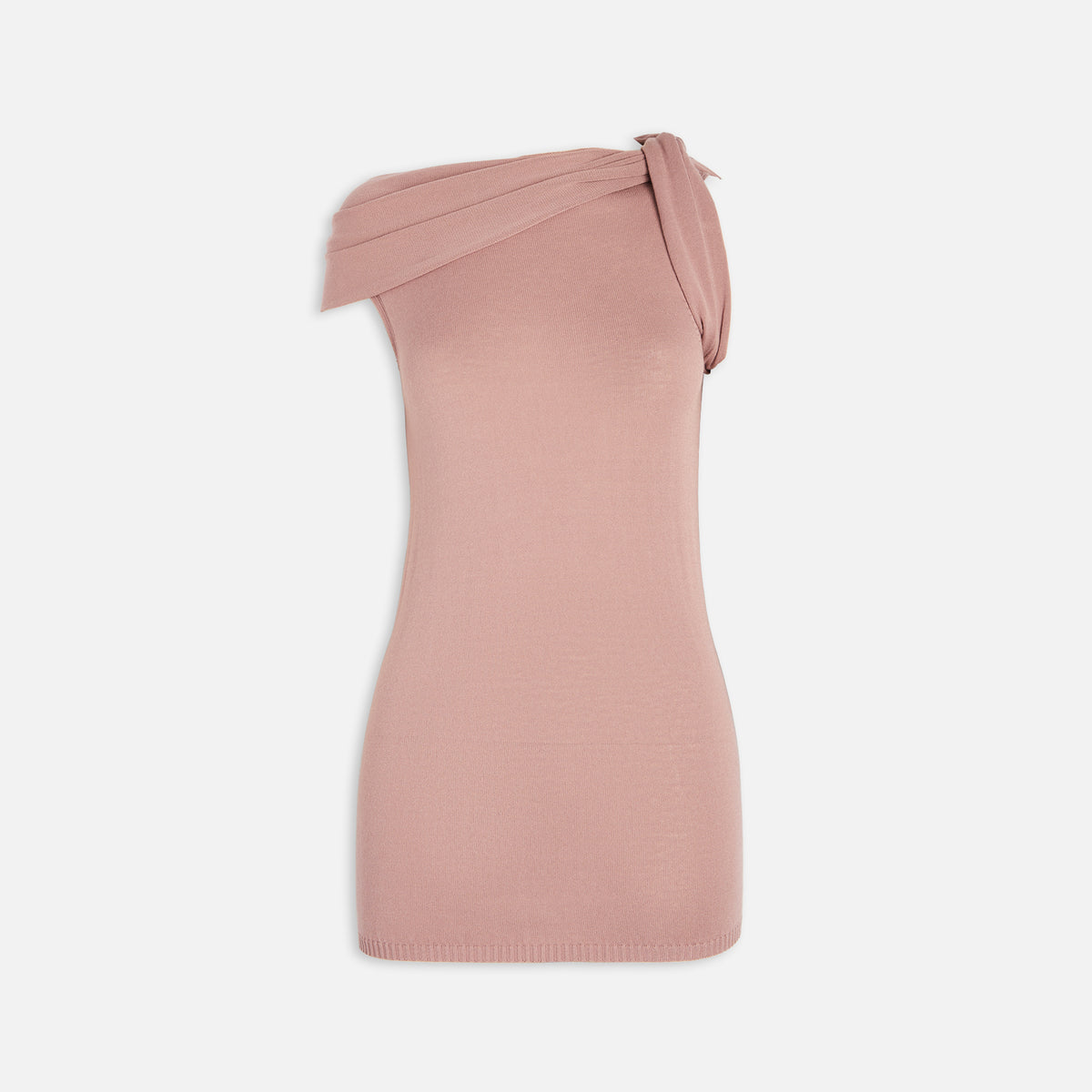 Rick Owens Maglia Twist Top - Dusty Pink