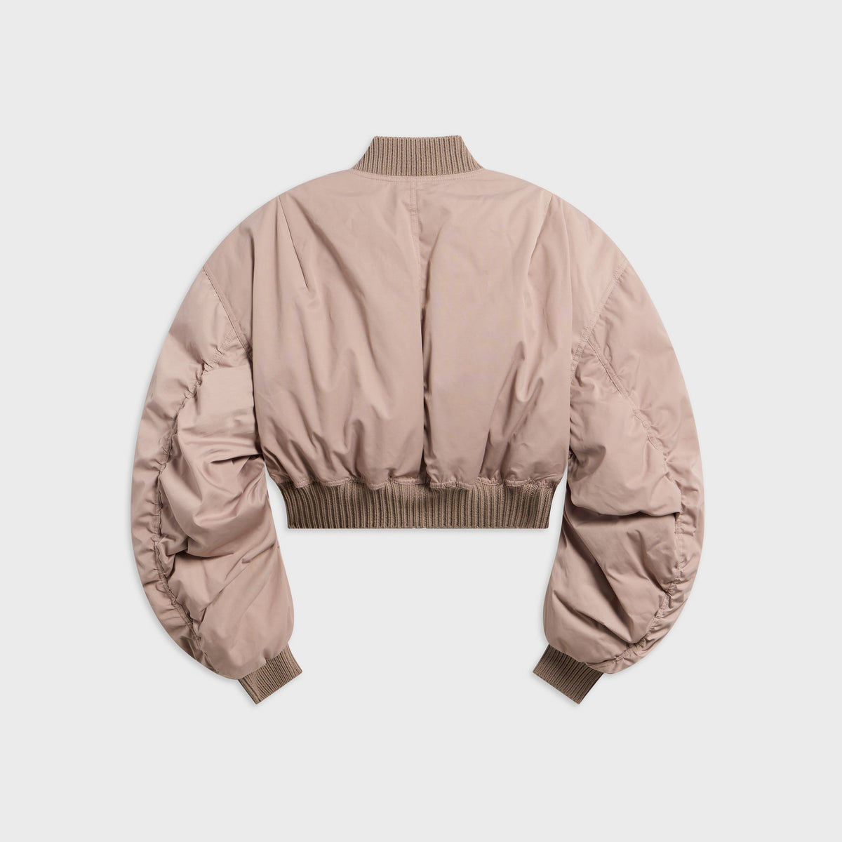 Rick Owens Secchia Cropped Flight Jacket - Rose