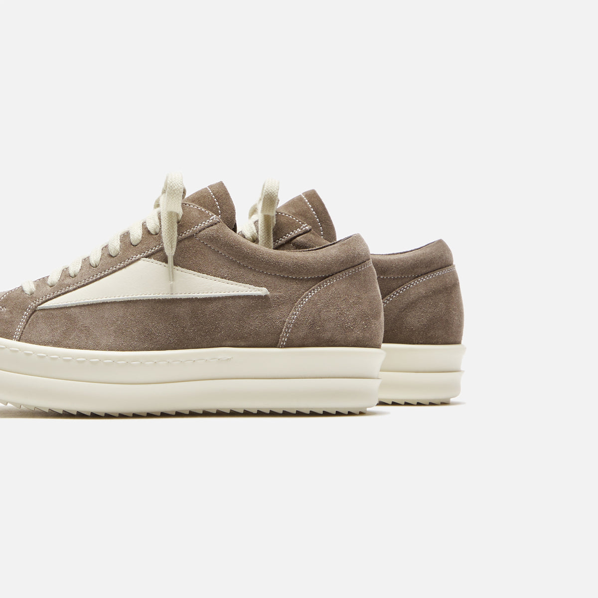 Rick Owens WMNS Vintage Sneakers - Dust / Milk / Milk
