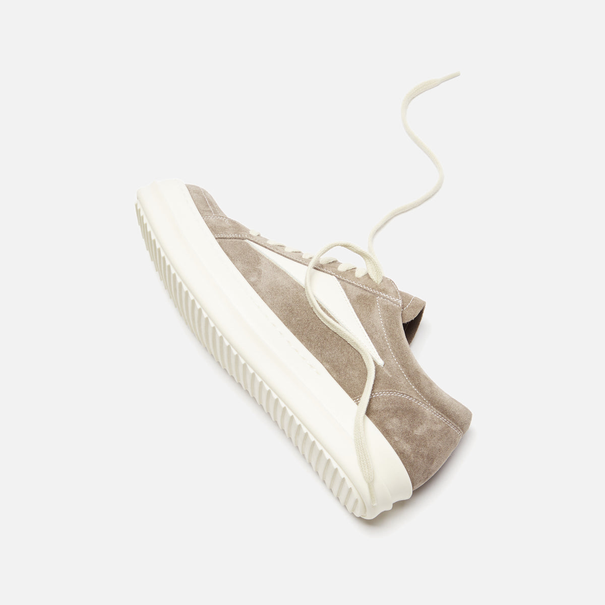 Rick Owens WMNS Vintage Sneakers - Dust / Milk / Milk