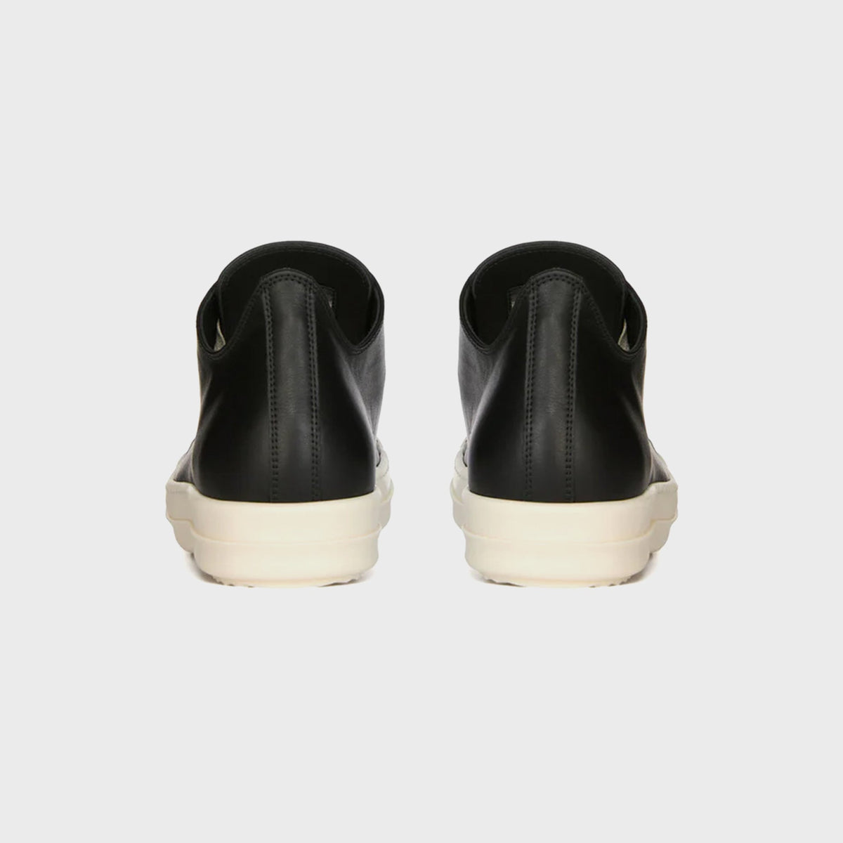 Rick Owens SS26 Temple Low Sneaks - Black / Milk